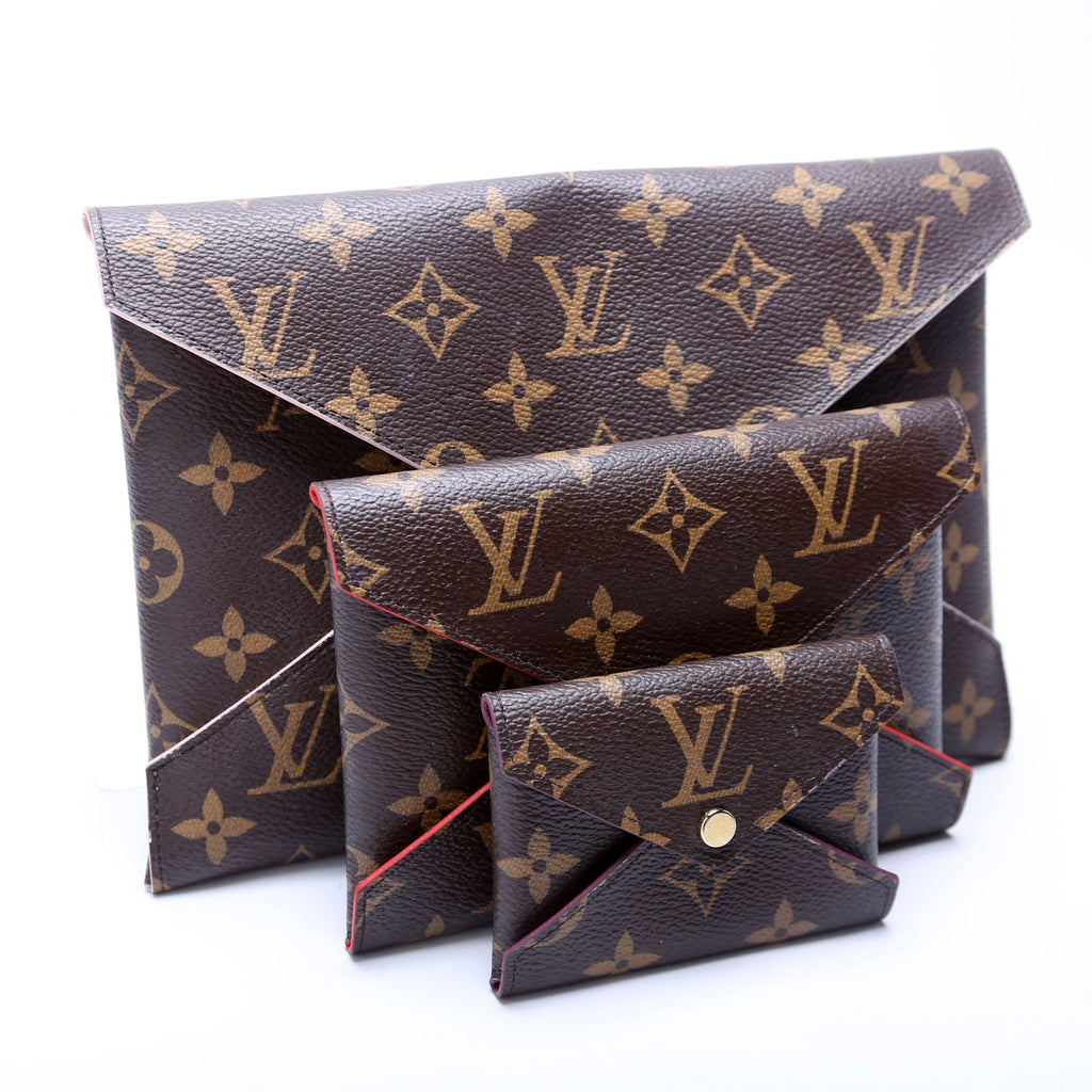Pochette Kirigami 3-Piece Red/Pink