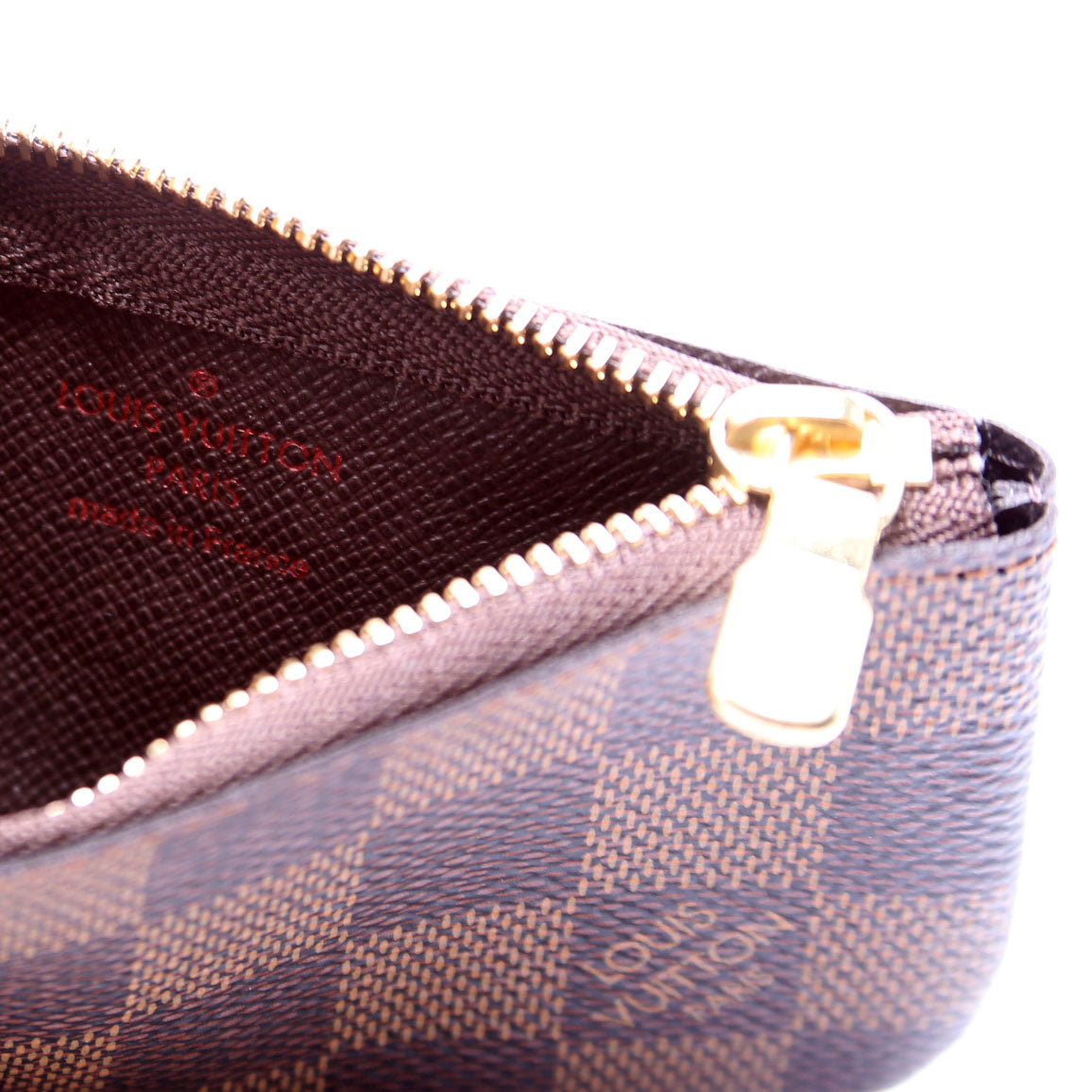 Pochette Cles Damier Ebene