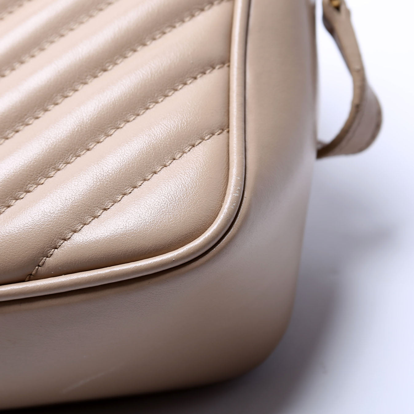 Lou Camera Bag Quilted 612544 Nude