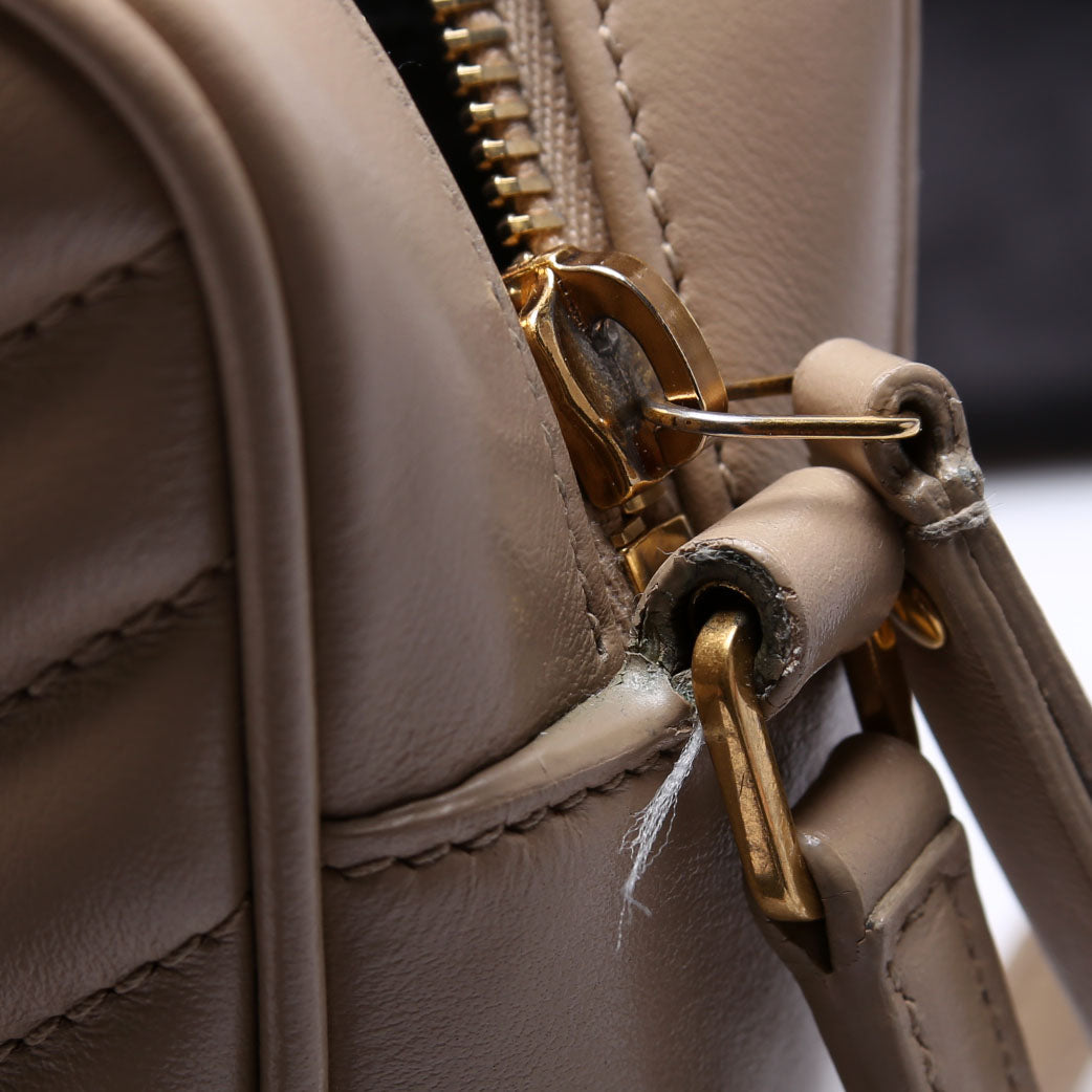 Lou Camera Bag Quilted 612544 Nude