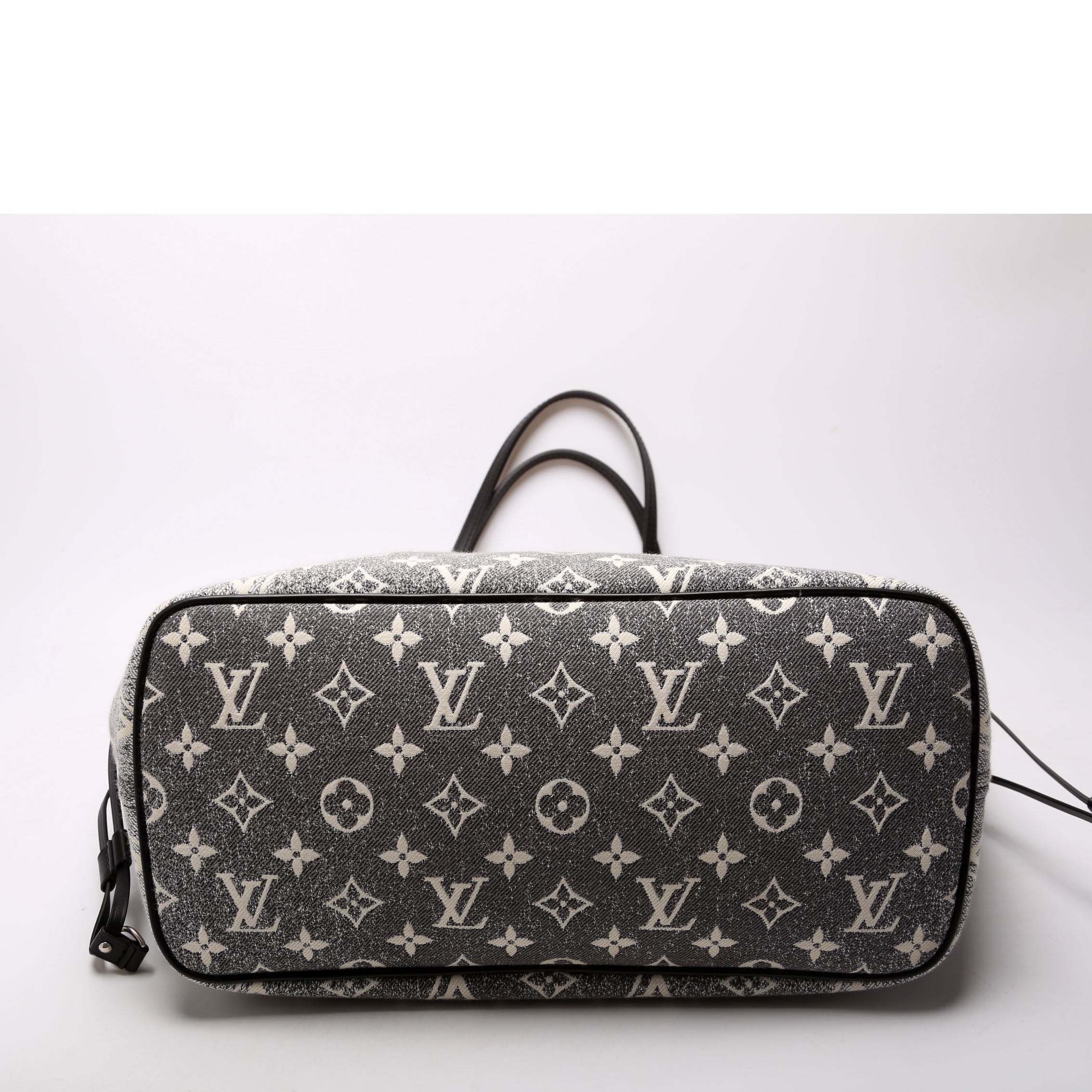 Neverfull W/Wallet MM Monogram Denim Jacquard