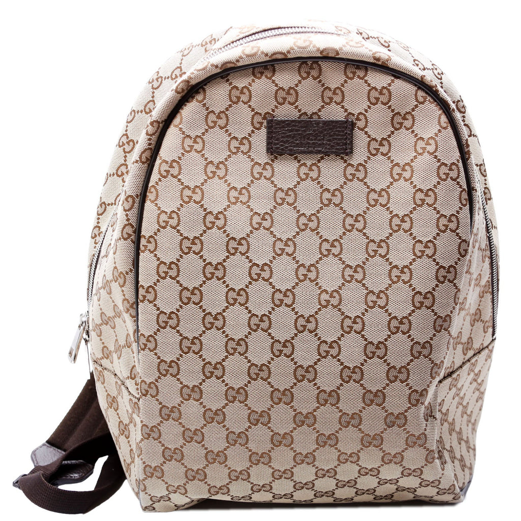 449906 GG Canvas Travel Backpack