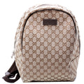 449906 GG Canvas Travel Backpack