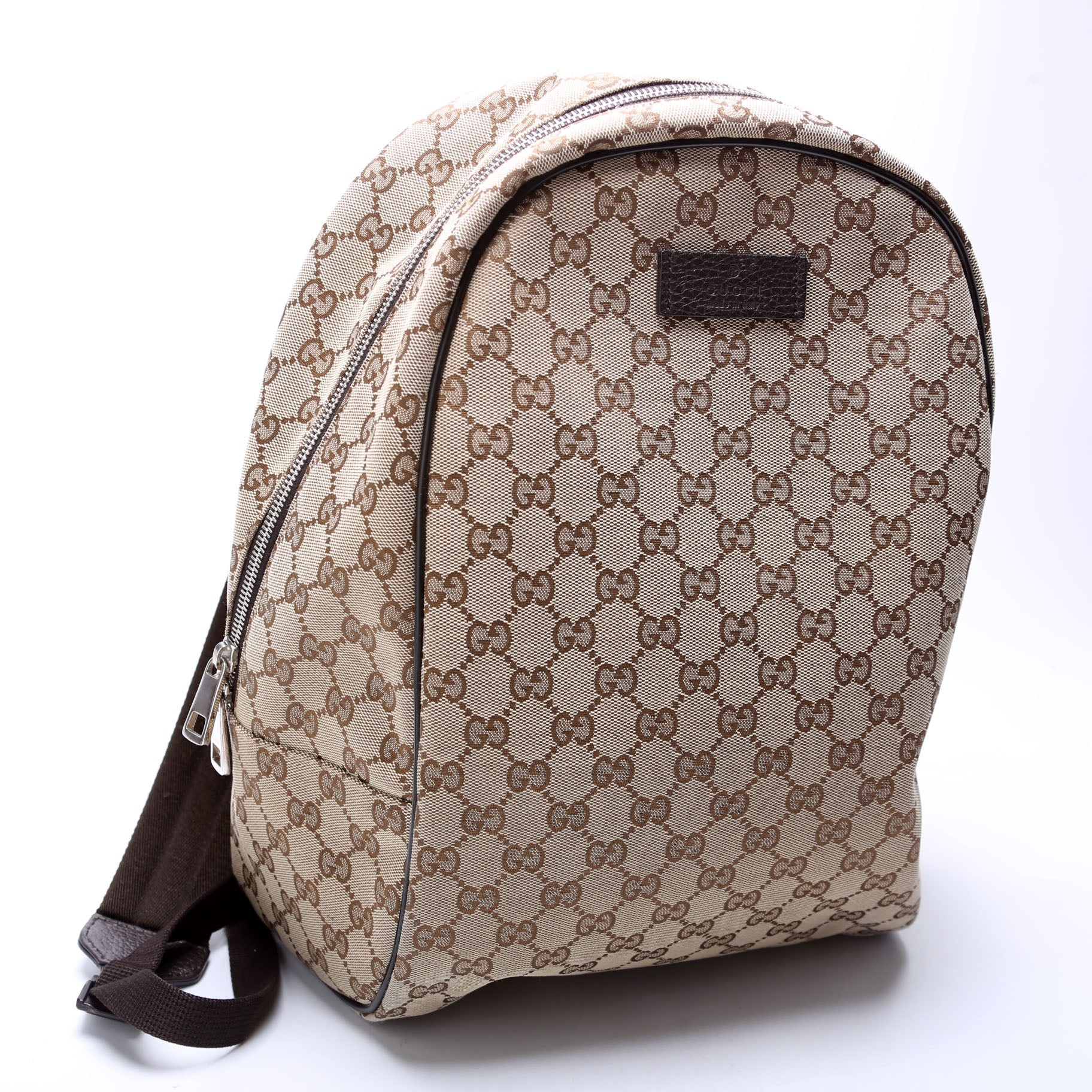 449906 GG Canvas Travel Backpack