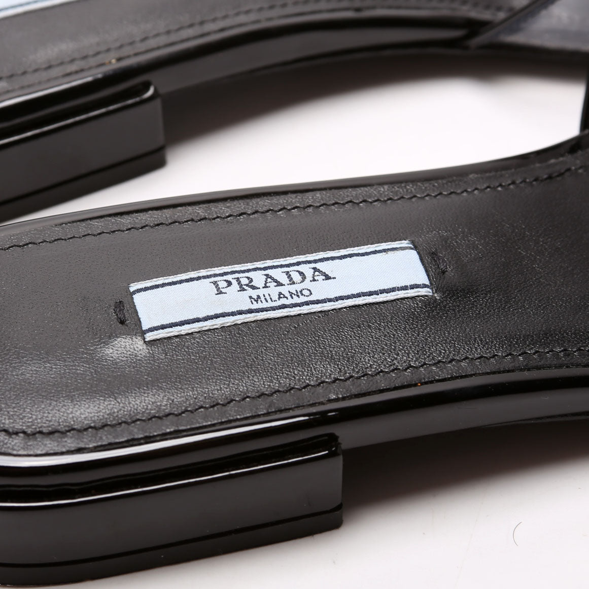 Triangle Logo PVC Slides Size 37.5 Black