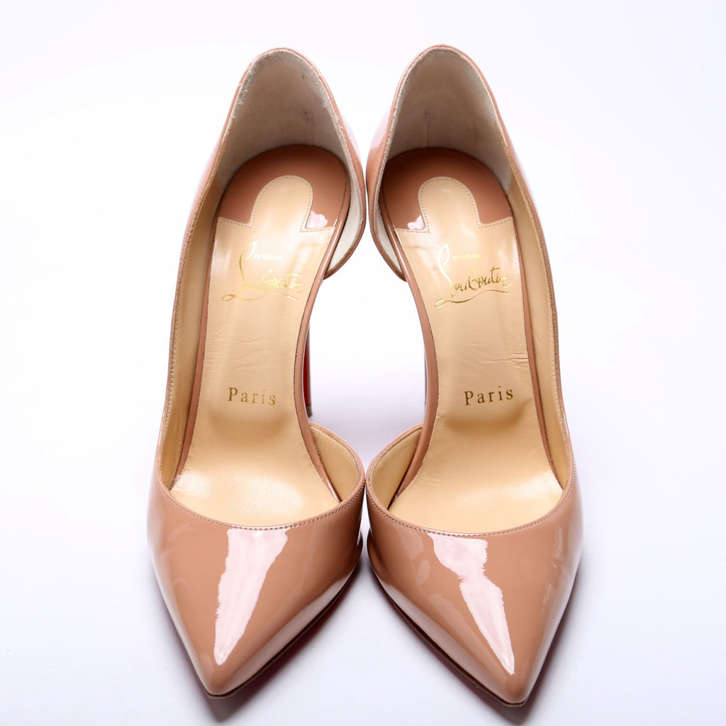 Iriza 100MM Patent Size 39 Nude