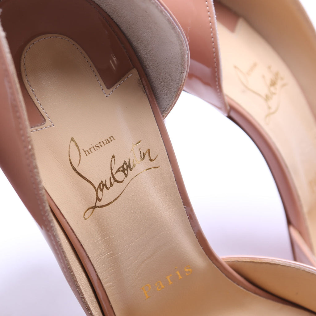 Iriza 100MM Patent Size 39 Nude