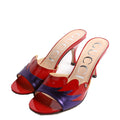 Open Toe Sandals Size 37.5 Red