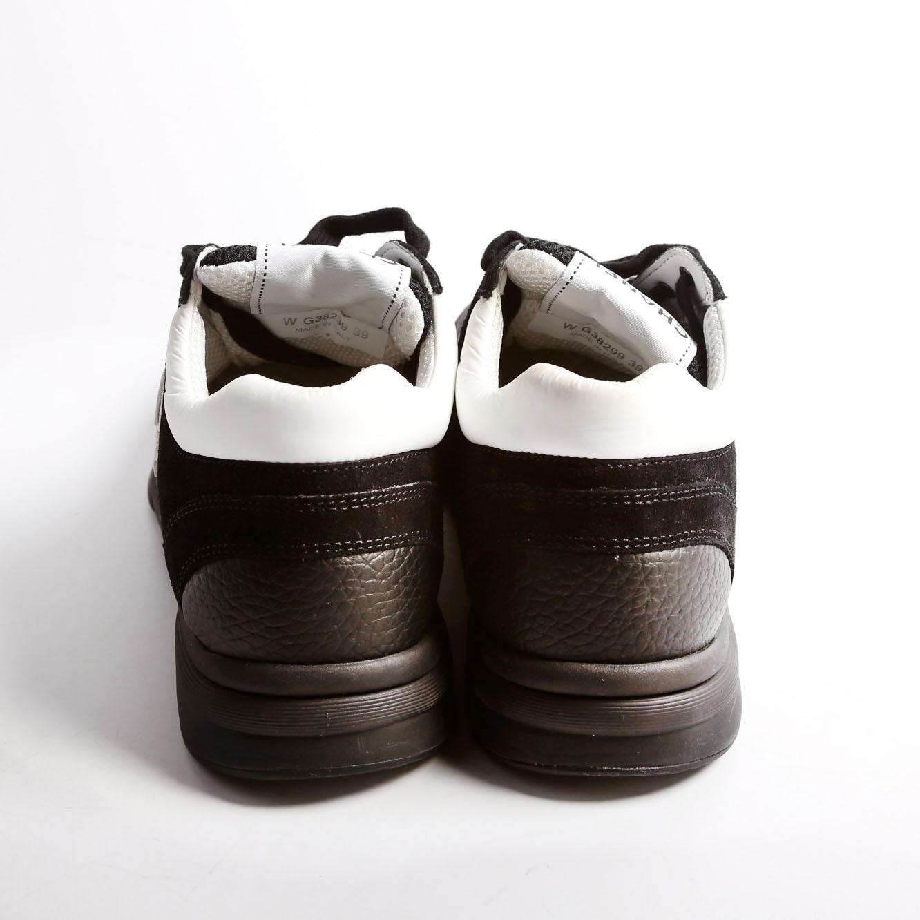 CC Sneakers Mesh/Suede/Calfskin Size 39 Black