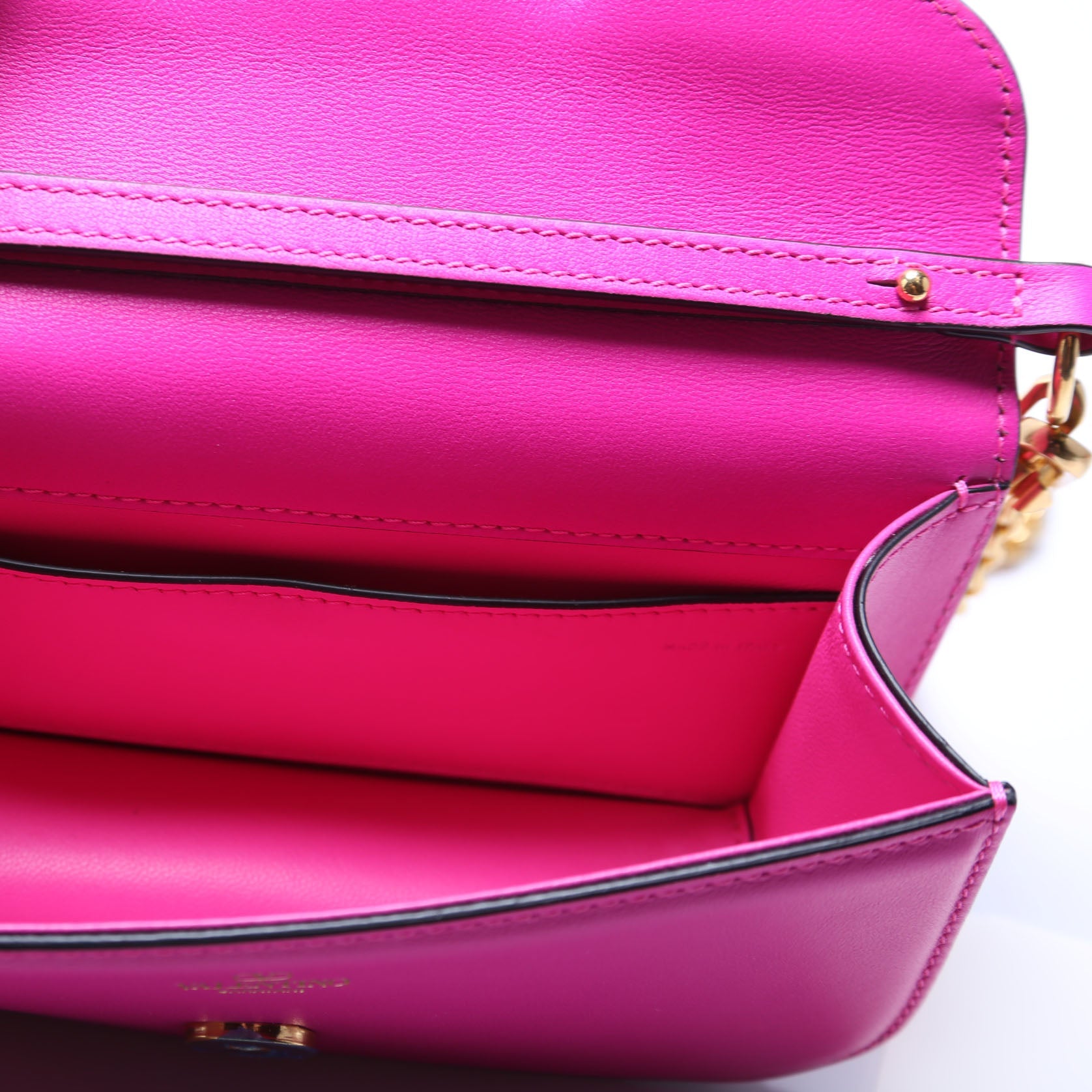 VLogo Small Loco Calfskin Pink