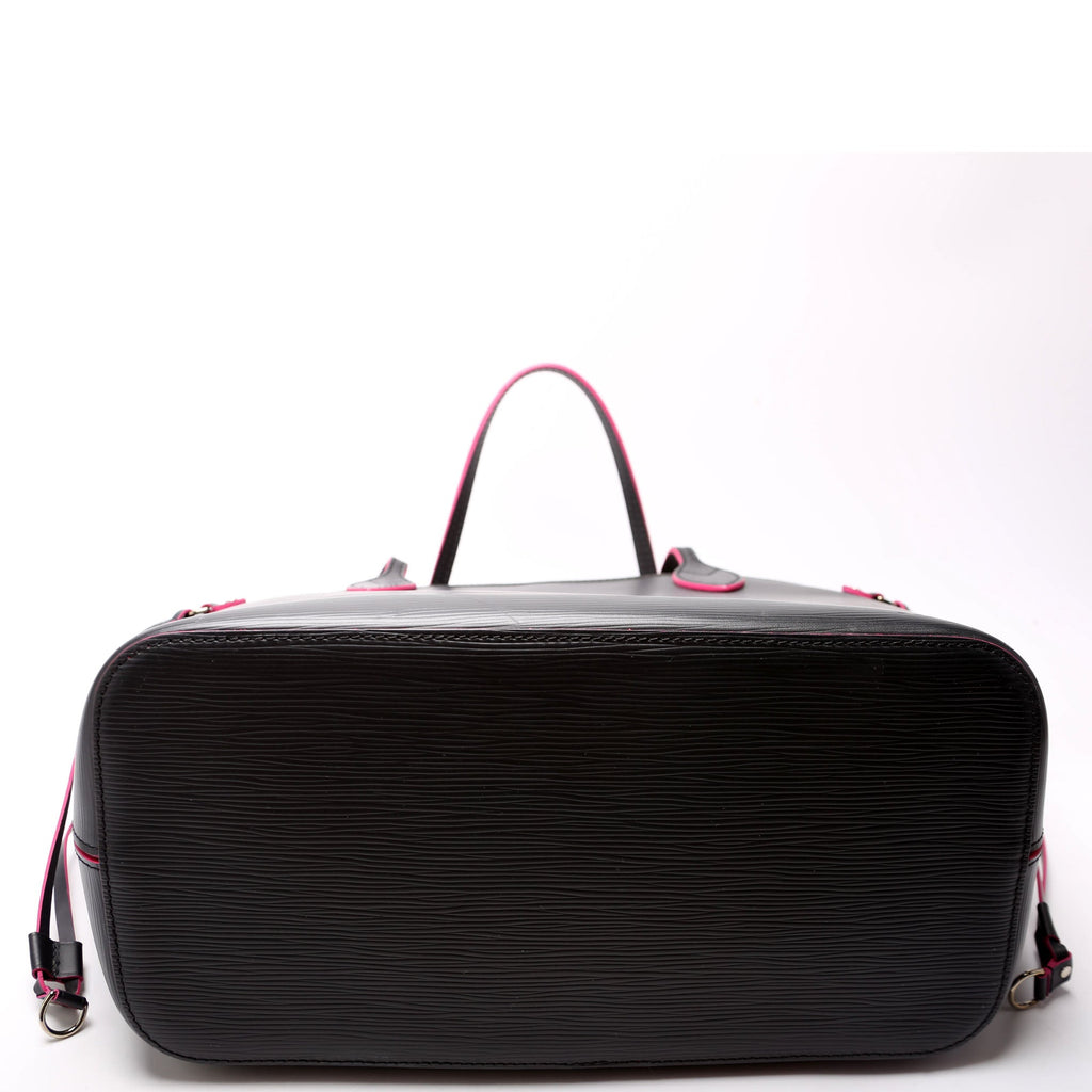 Neverfull W/Wallet MM Epi Black