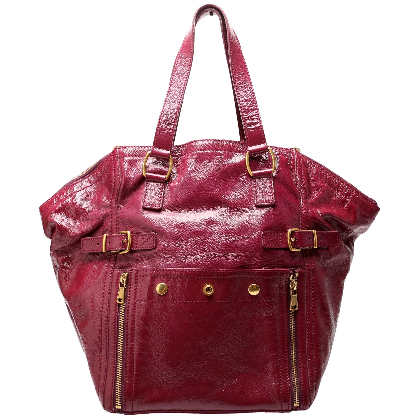 202649 Downtown Patent Leather Tote