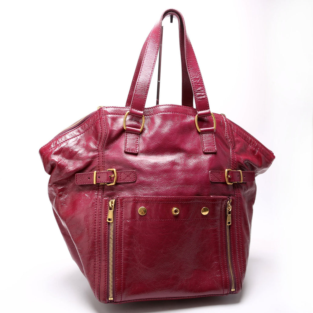 202649 Downtown Patent Leather Tote