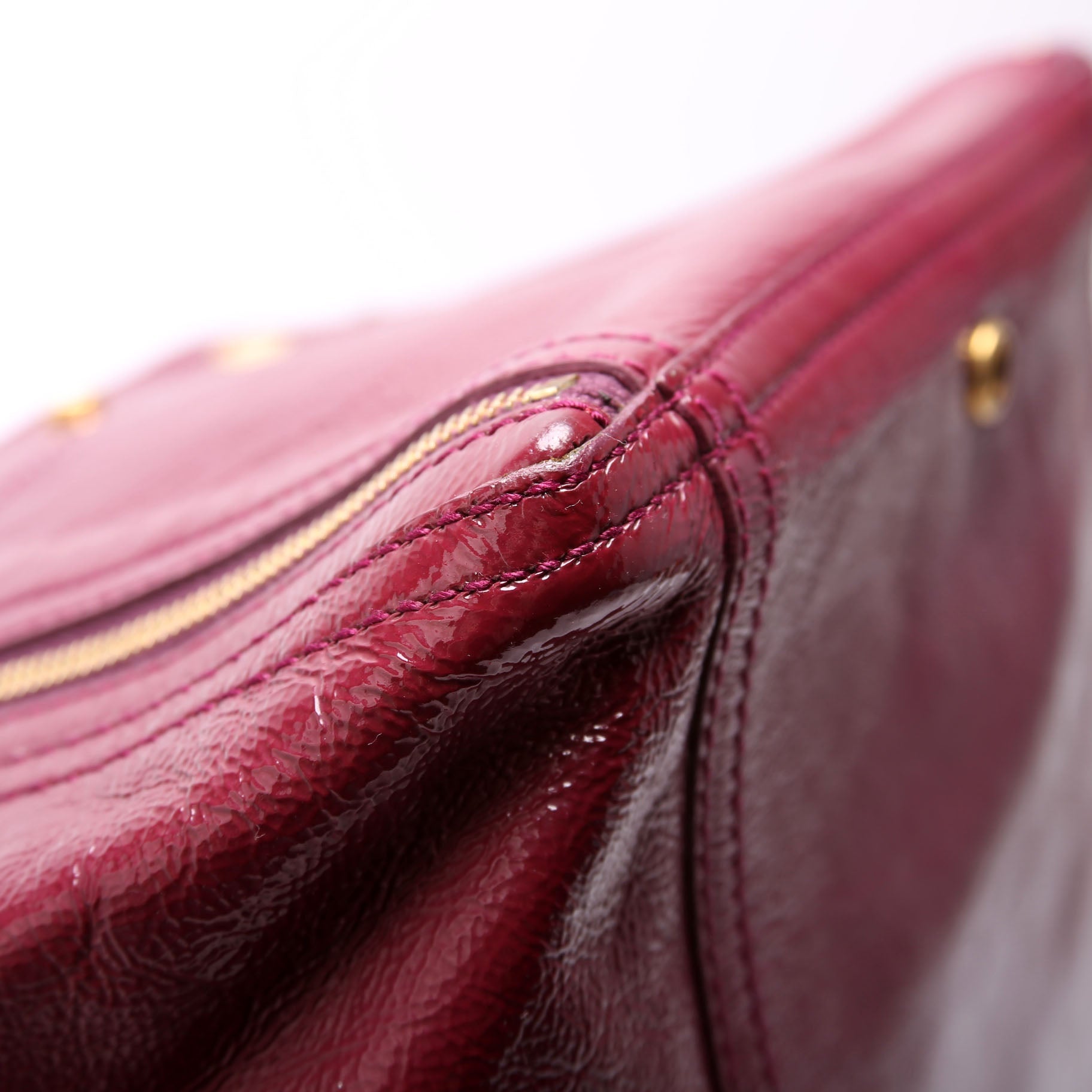 202649 Downtown Patent Leather Tote