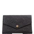 Compact Curieuse Wallet Empreinte Black