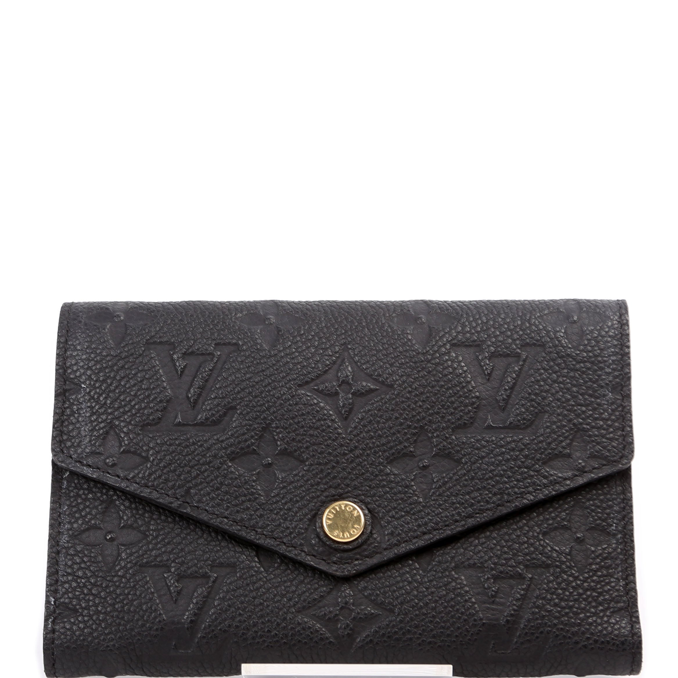 Compact Curieuse Wallet Empreinte Black