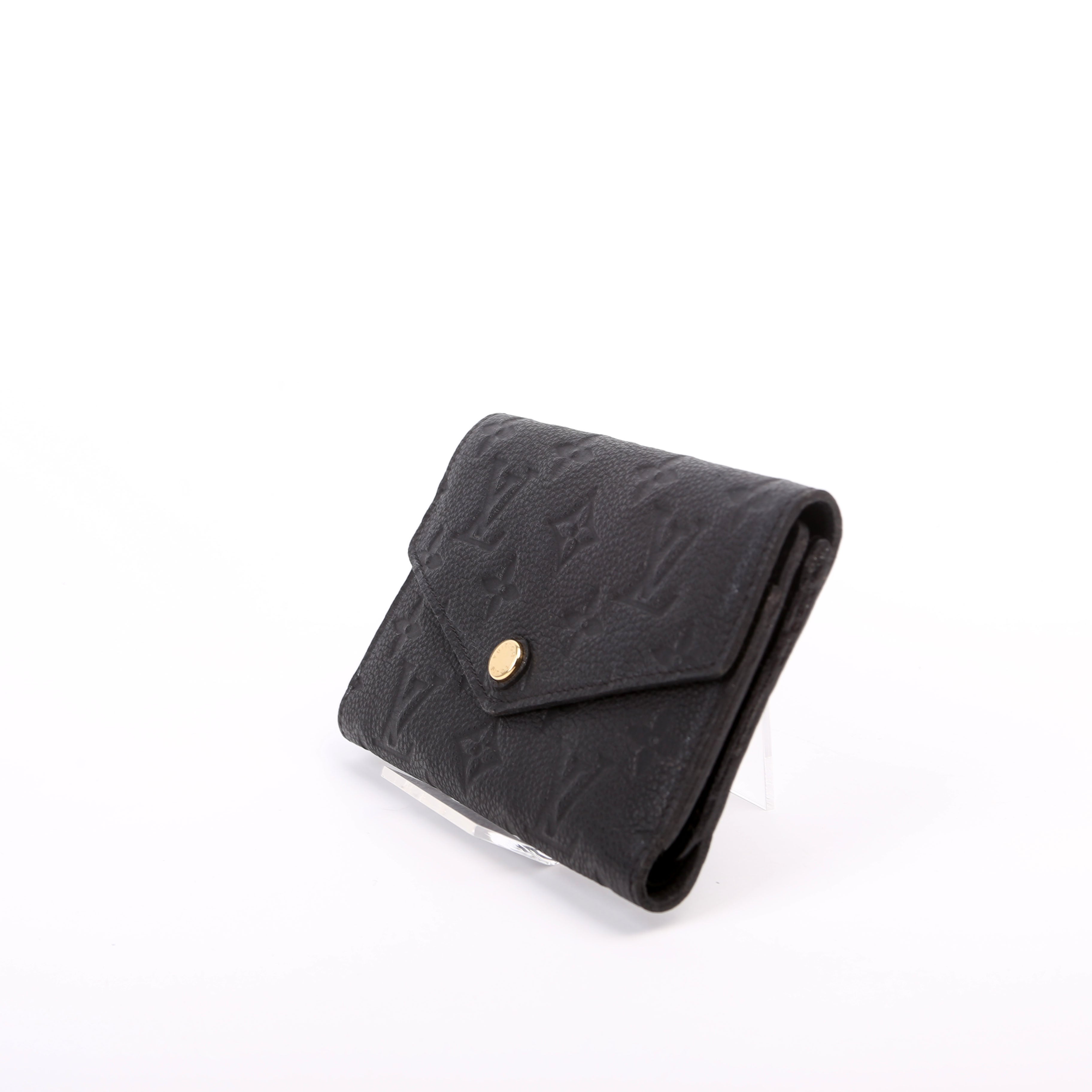 Compact Curieuse Wallet Empreinte Black