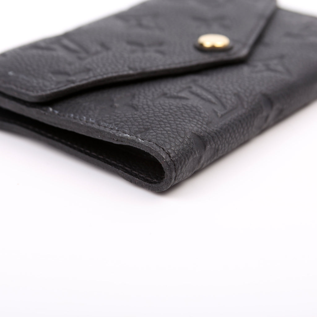 Compact Curieuse Wallet Empreinte Black