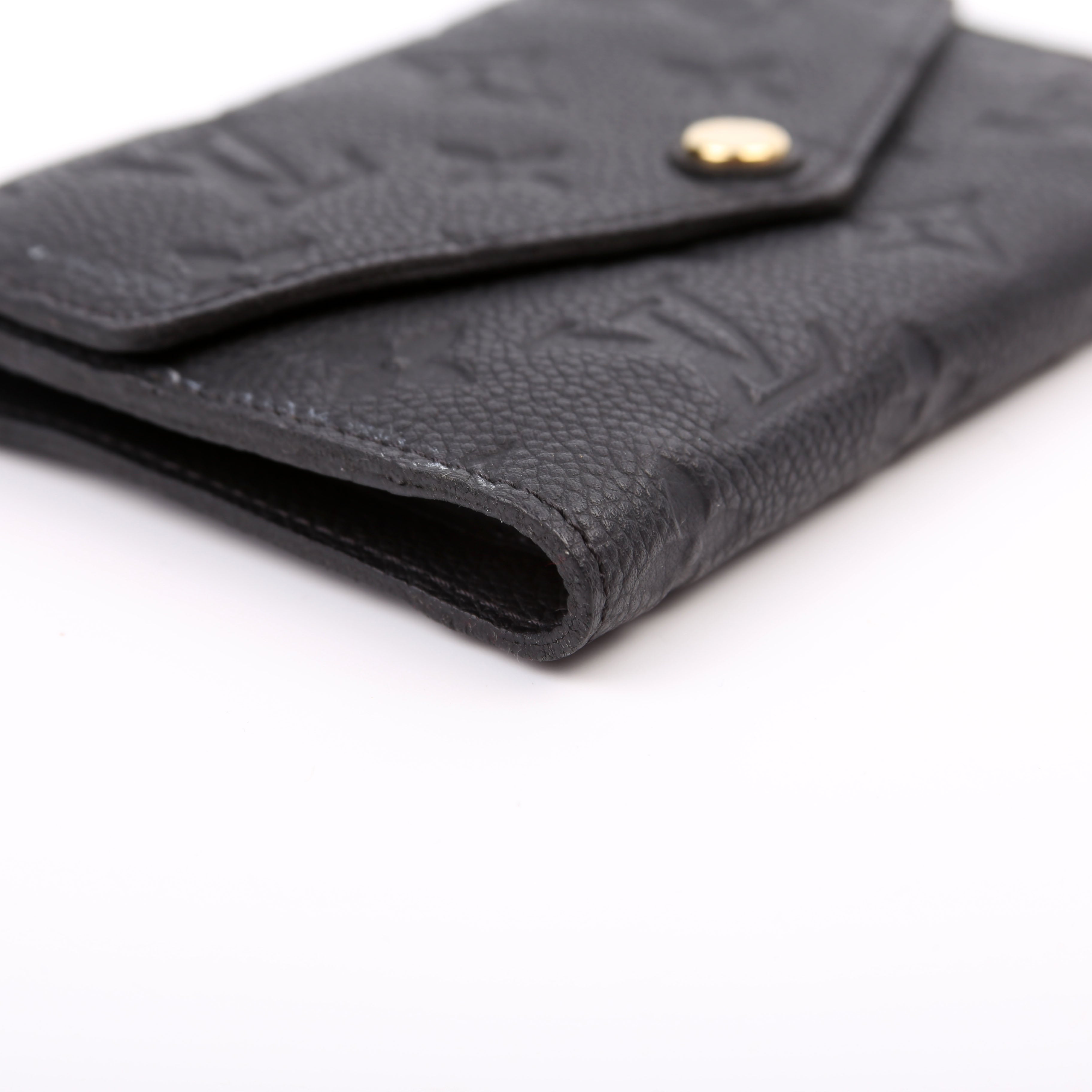 Compact Curieuse Wallet Empreinte Black