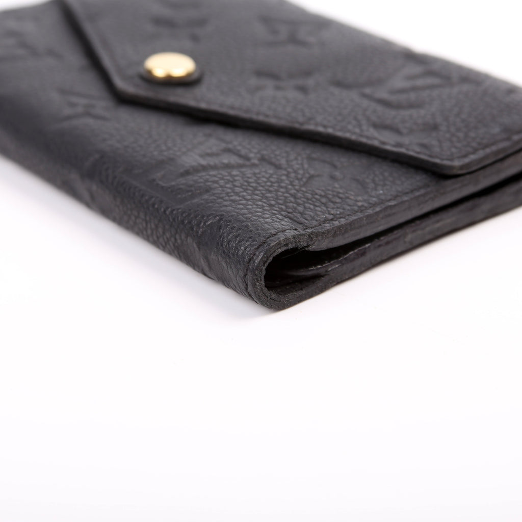Compact Curieuse Wallet Empreinte Black