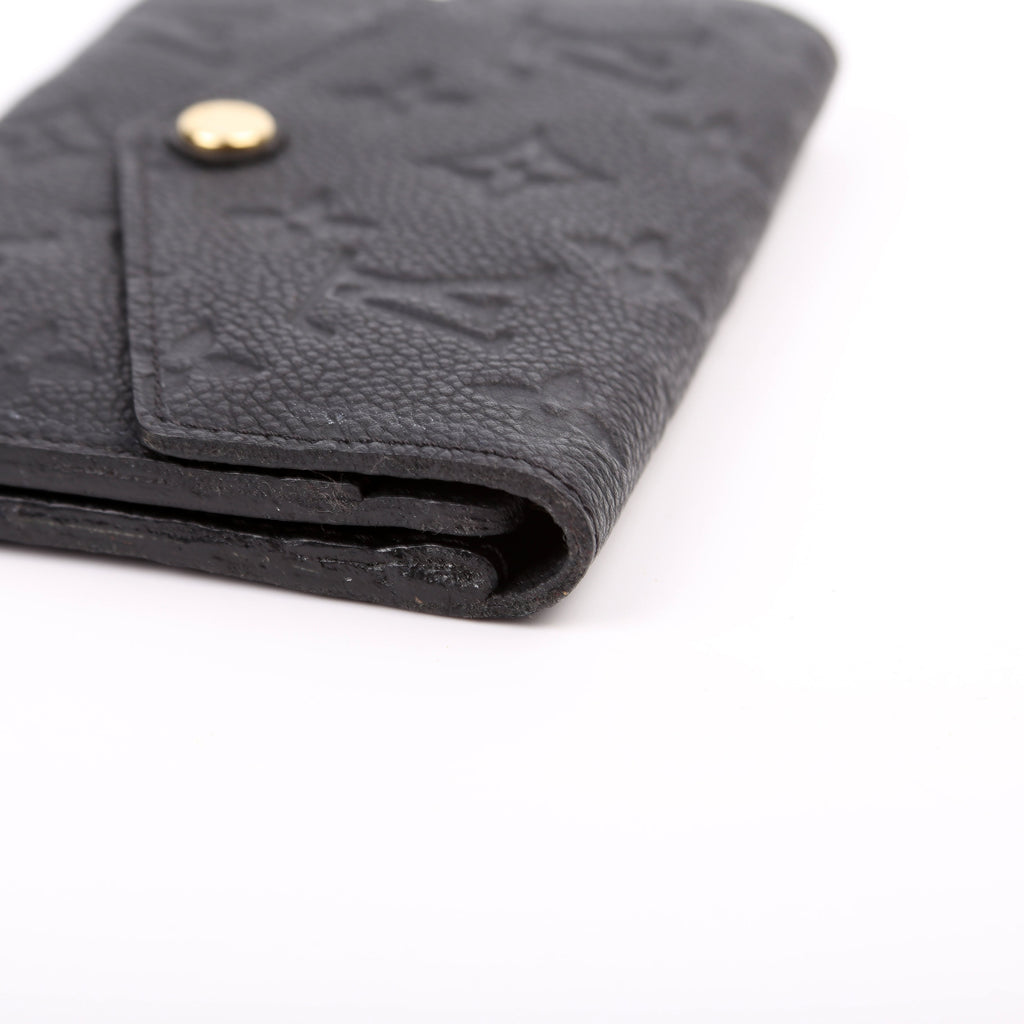 Compact Curieuse Wallet Empreinte Black
