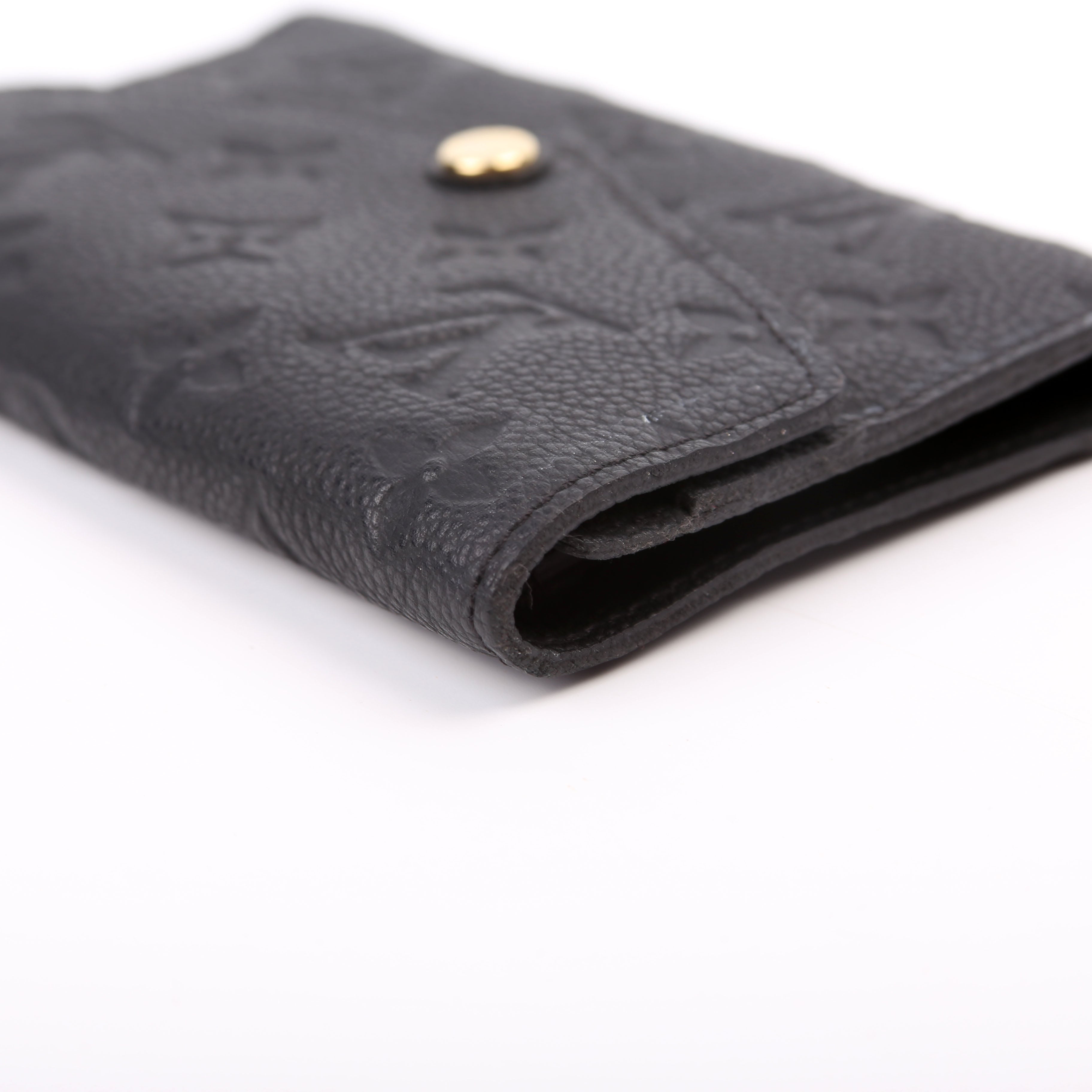 Compact Curieuse Wallet Empreinte Black