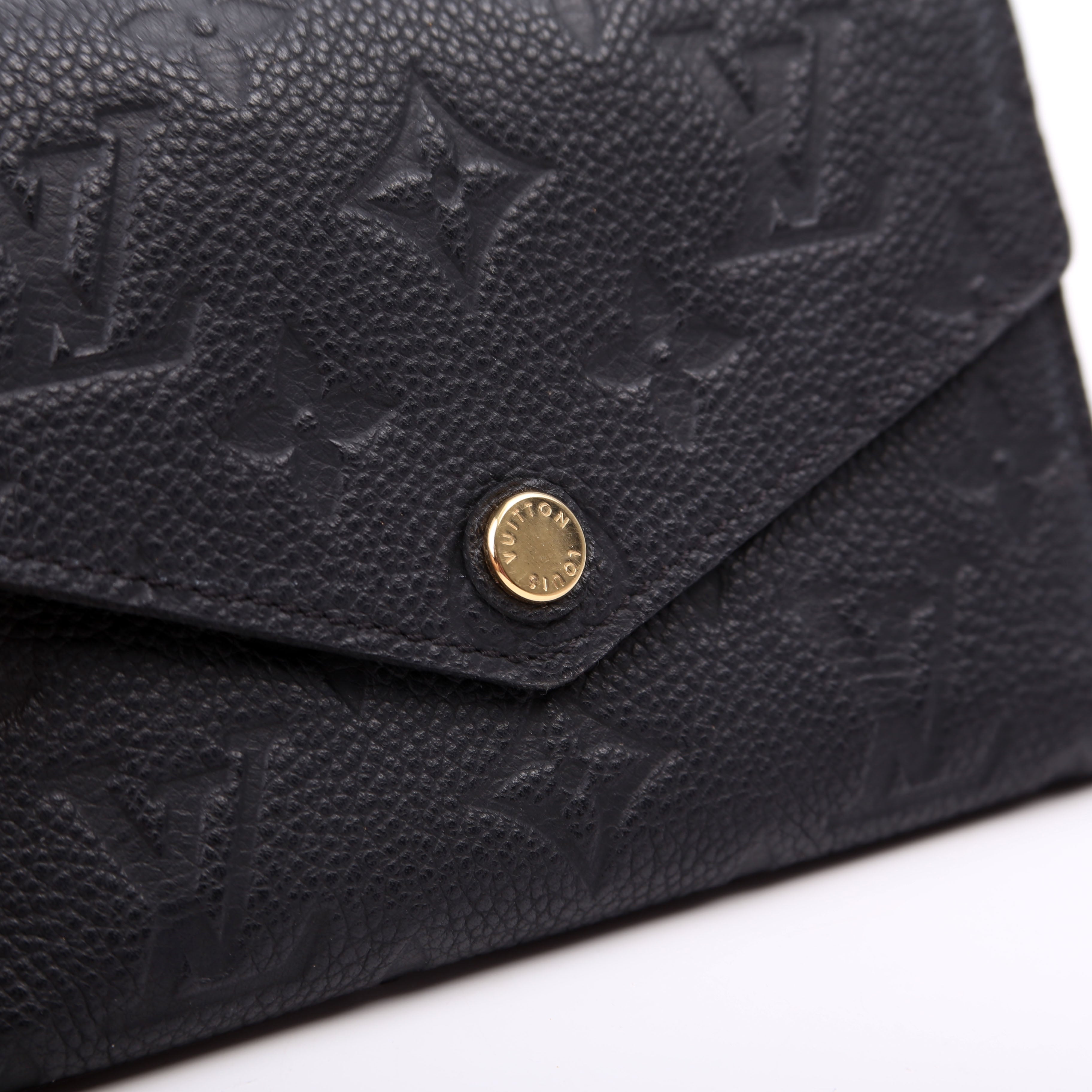 Compact Curieuse Wallet Empreinte Black