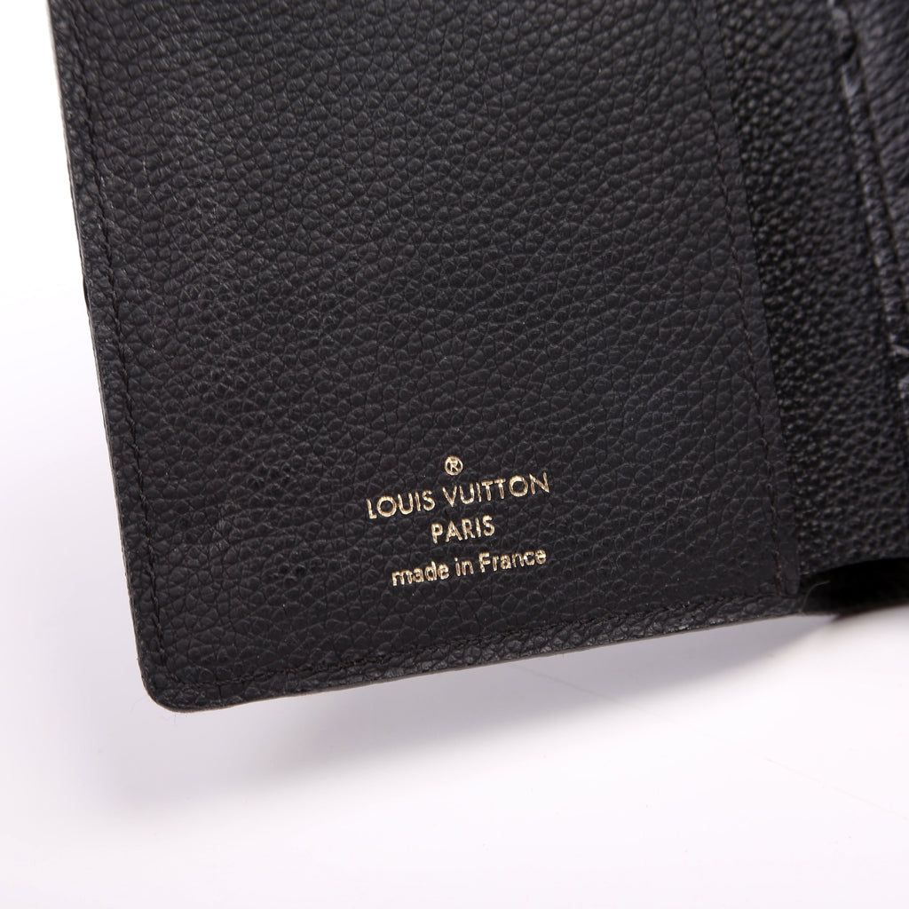 Compact Curieuse Wallet Empreinte Black