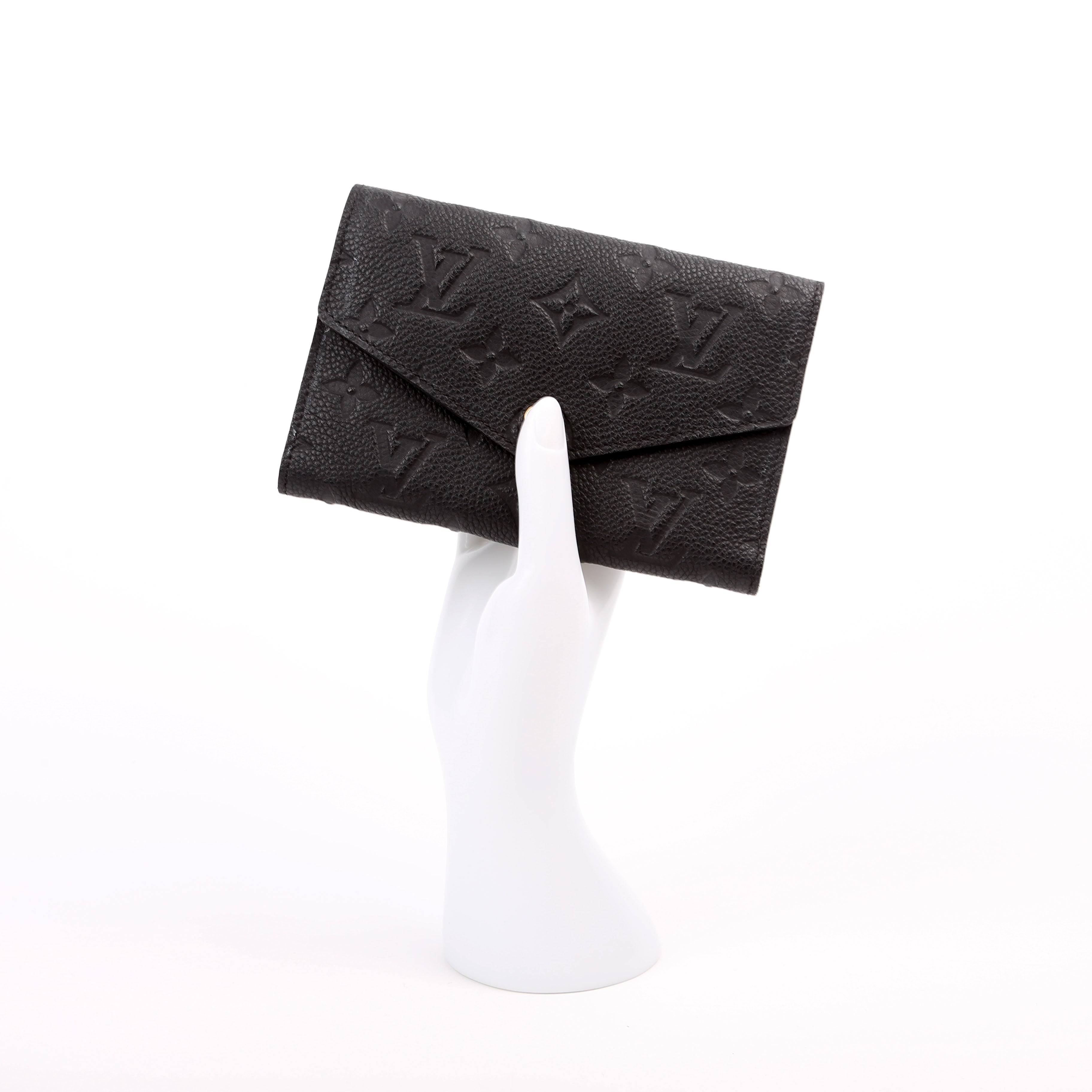 Compact Curieuse Wallet Empreinte Black