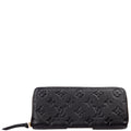 Clemence Wallet Empreinte Black