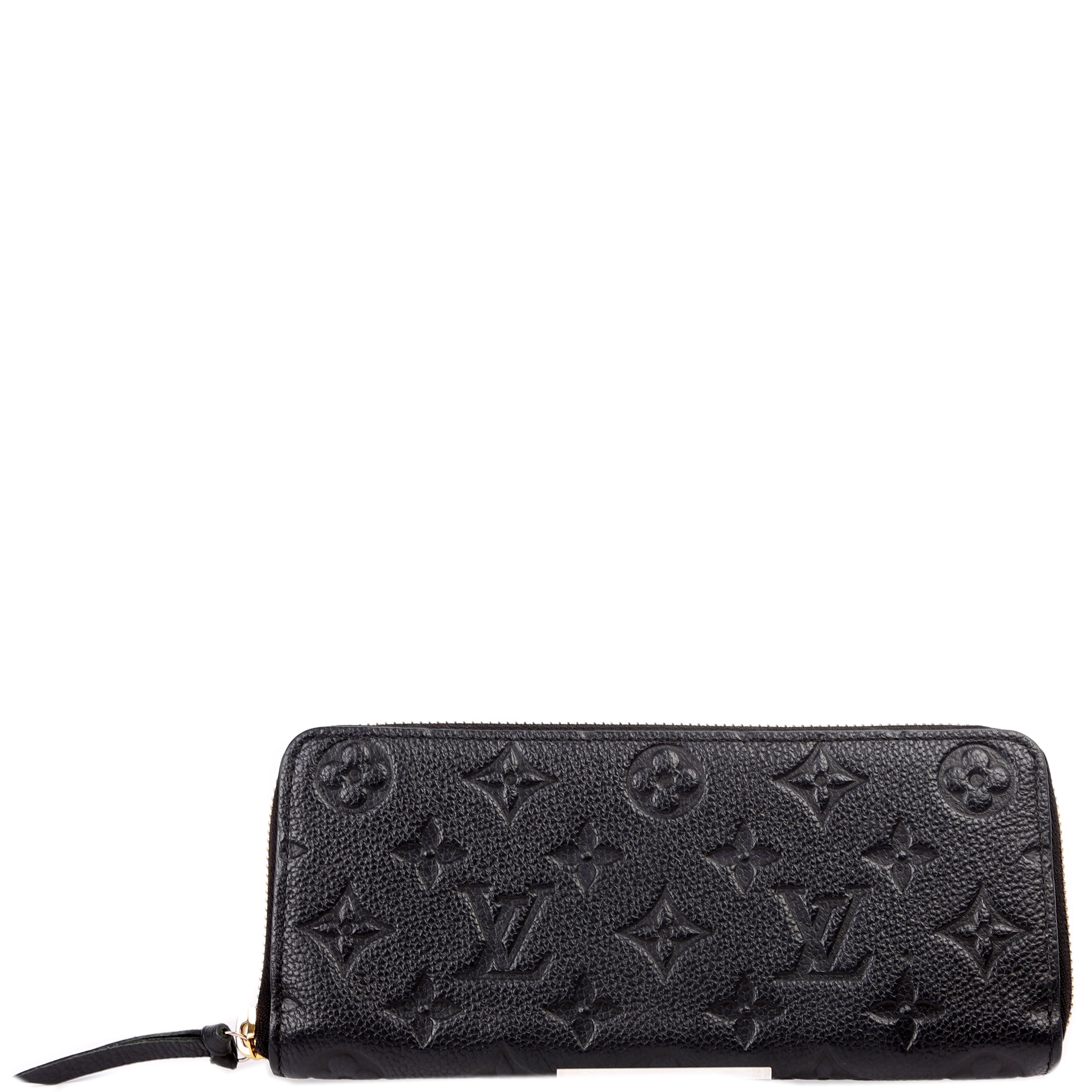 Clemence Wallet Empreinte Black