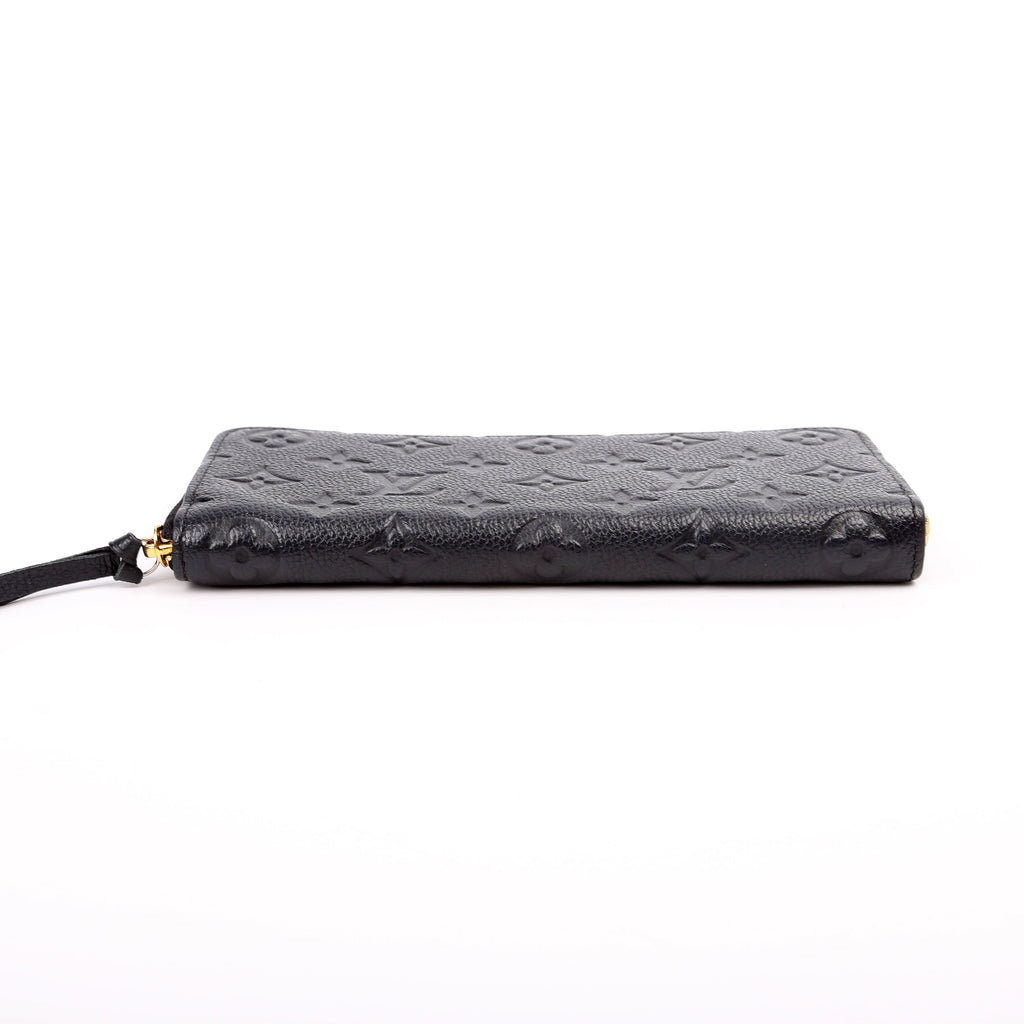 Clemence Wallet Empreinte Black