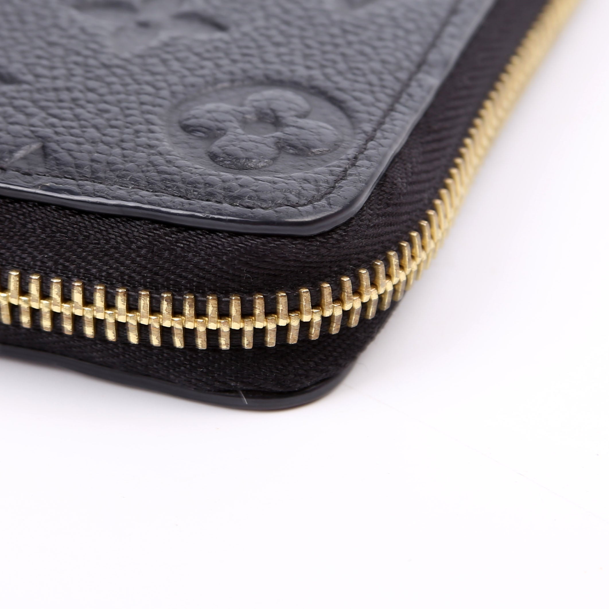 Clemence Wallet Empreinte Black