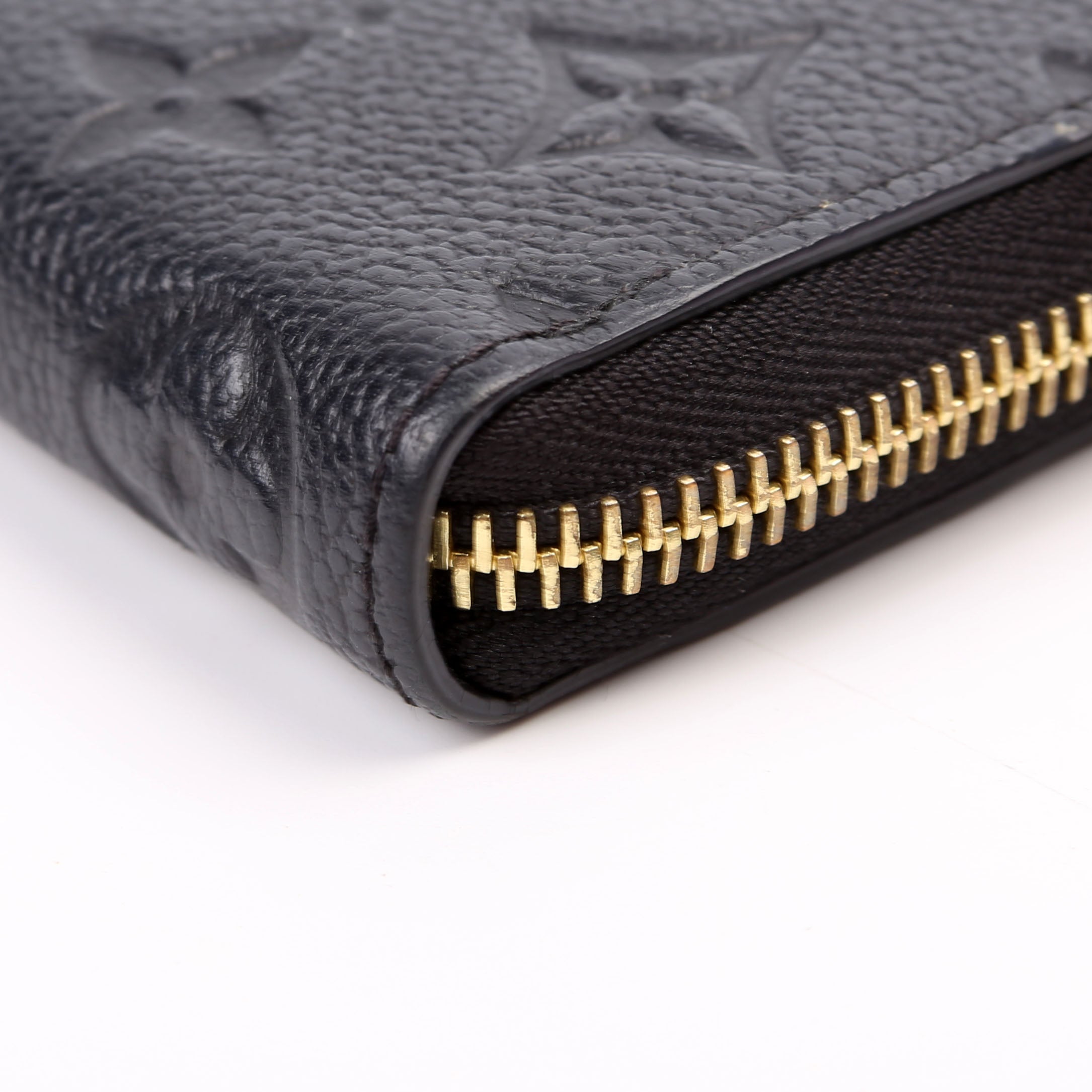 Clemence Wallet Empreinte Black