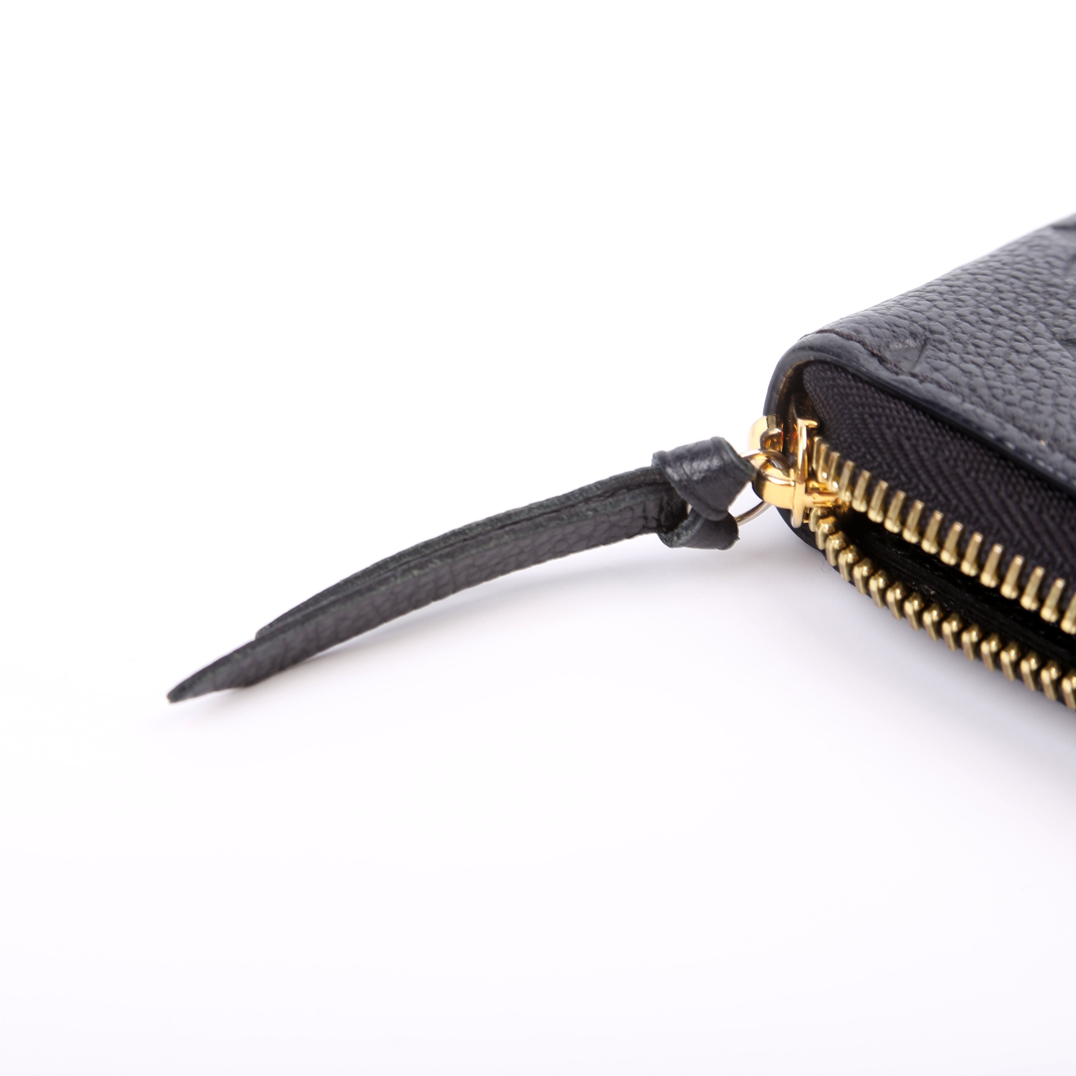 Clemence Wallet Empreinte Black