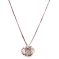 Petite Infinity 925/Pave Necklace Silver