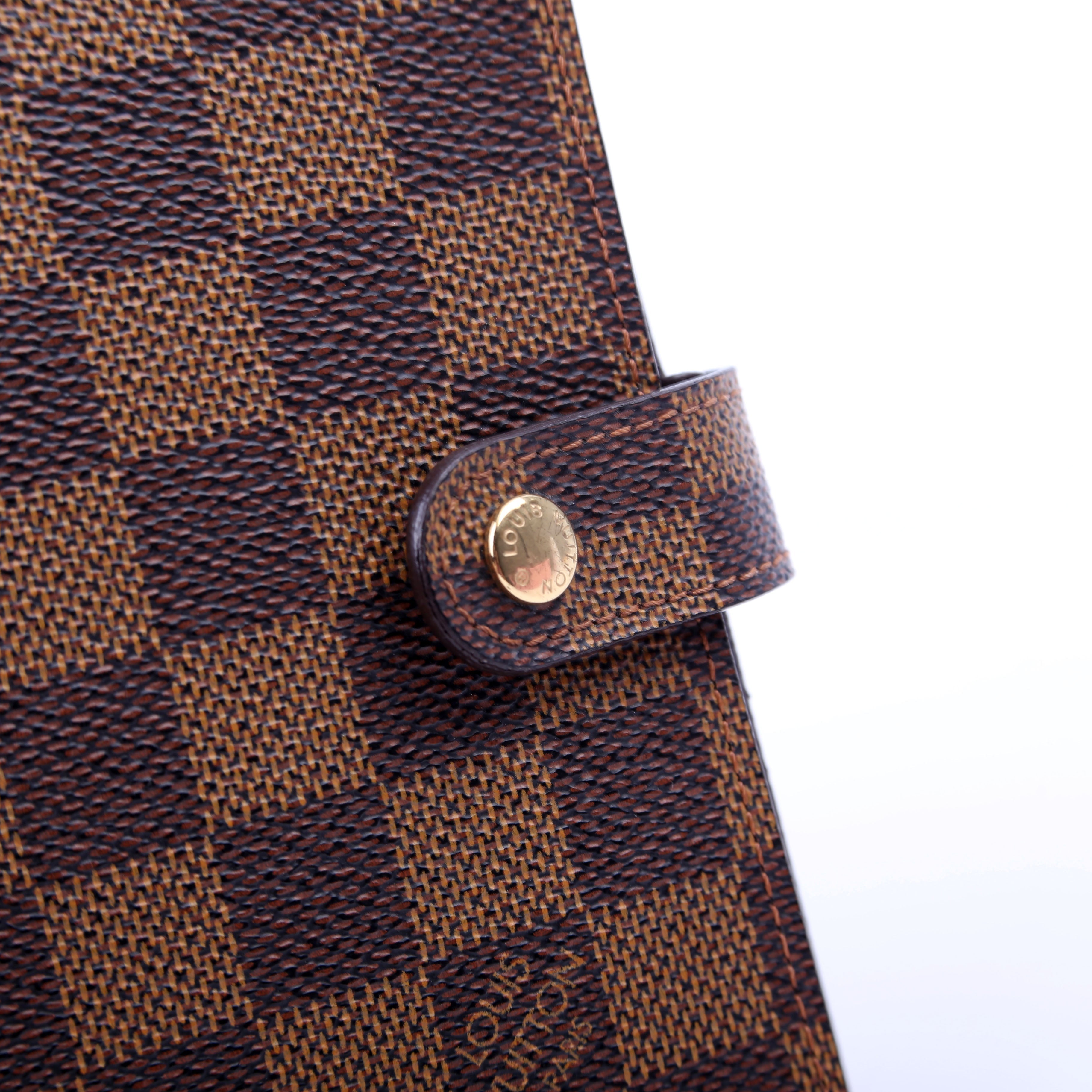 Agenda Small Ring Damier Ebene