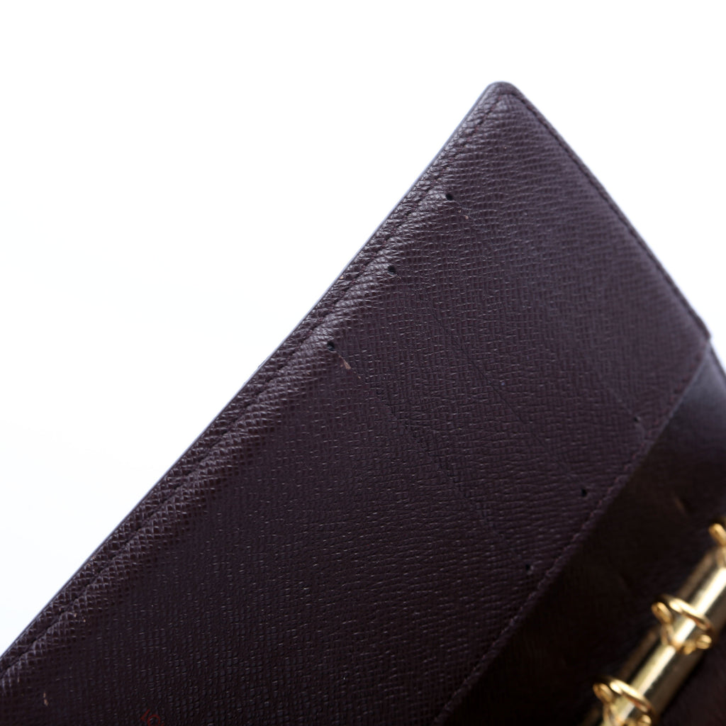 Agenda Small Ring Damier Ebene