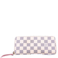 Clemence Wallet Damier Azur Pink