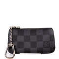 Pochette Cles Damier Graphite
