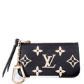 Pochette Cles NM Bicolor Empreinte Black