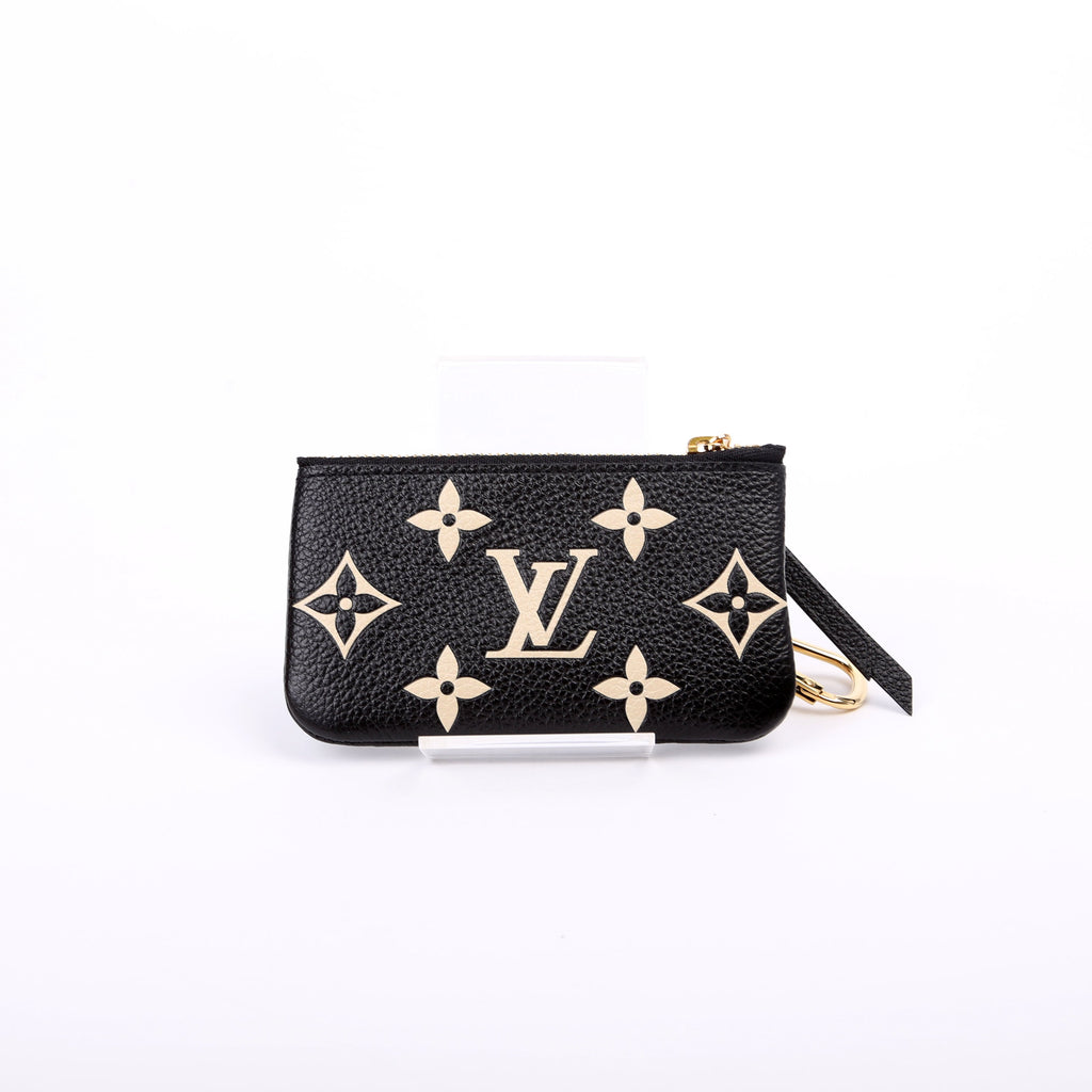 Pochette Cles NM Bicolor Empreinte Black