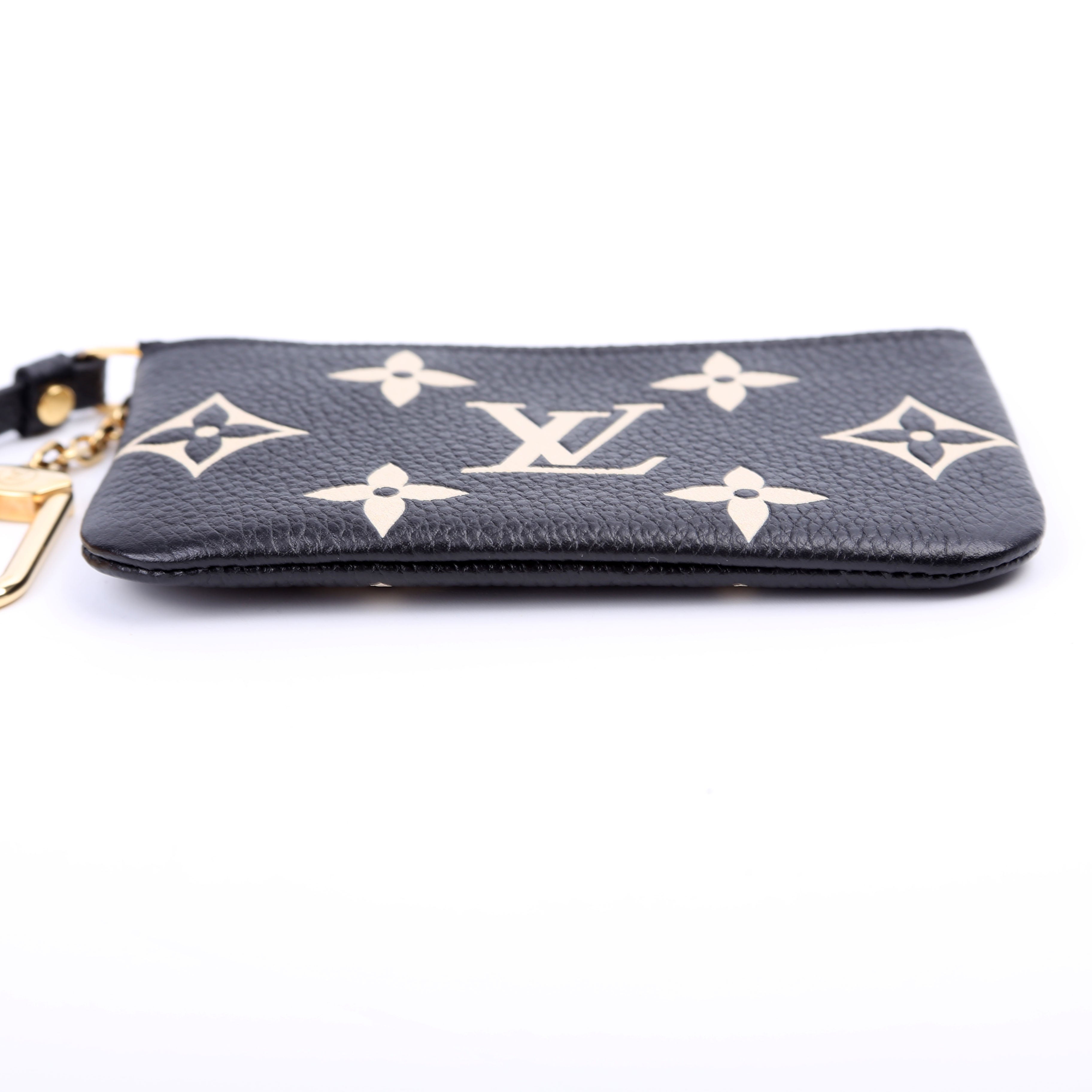 Pochette Cles NM Bicolor Empreinte Black