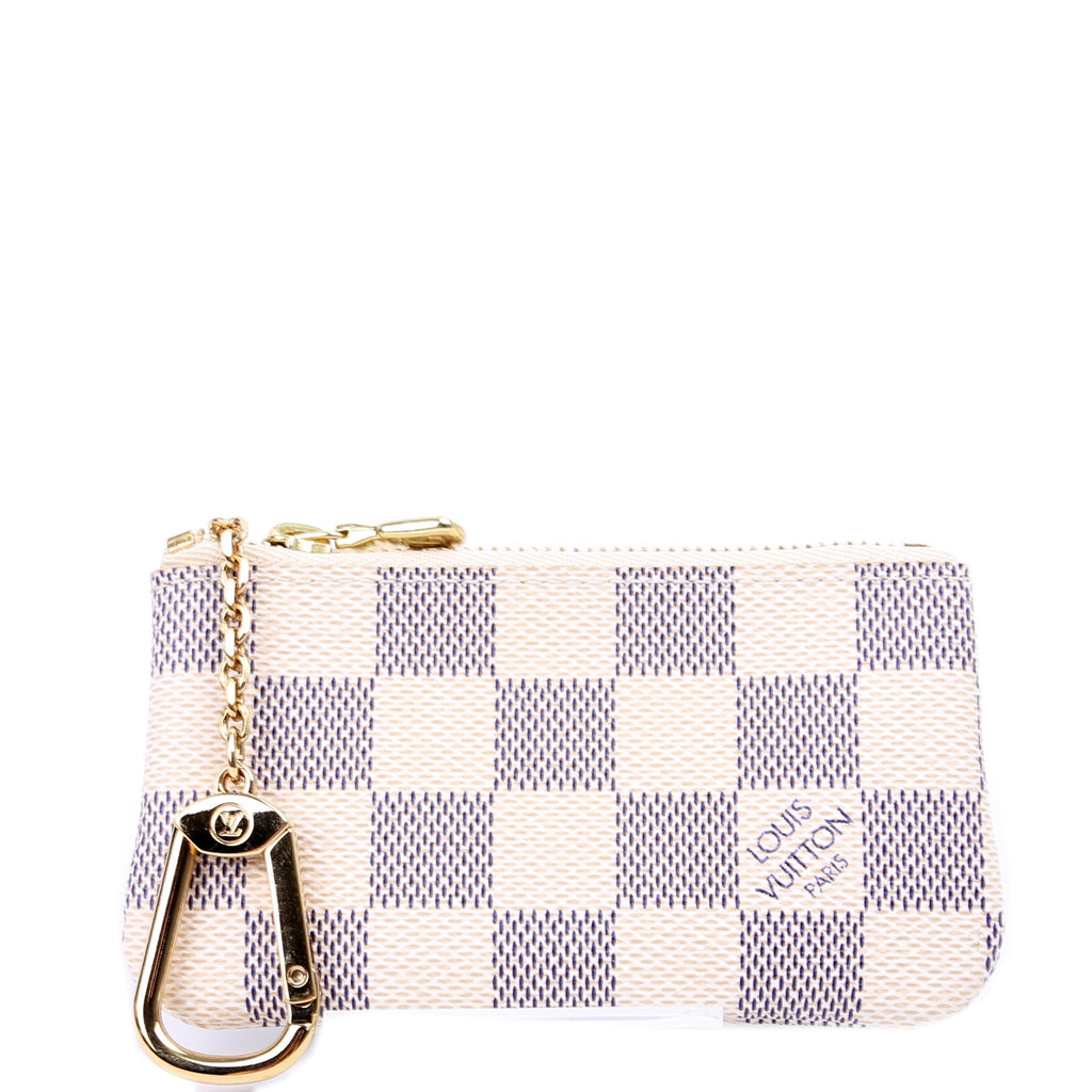 Pochette Cles Damier Azur