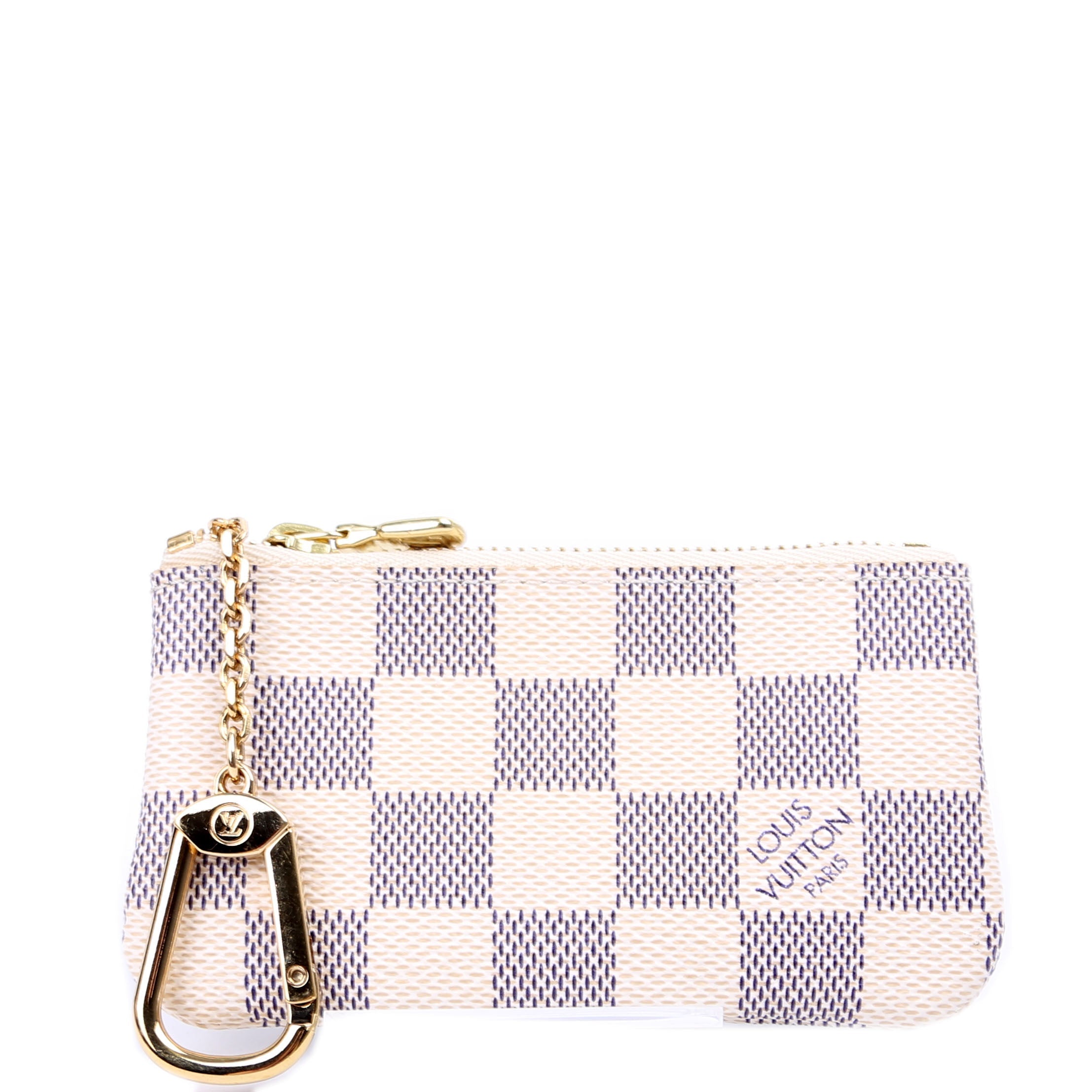 Pochette Cles Damier Azur