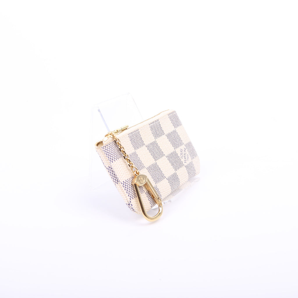 Pochette Cles Damier Azur