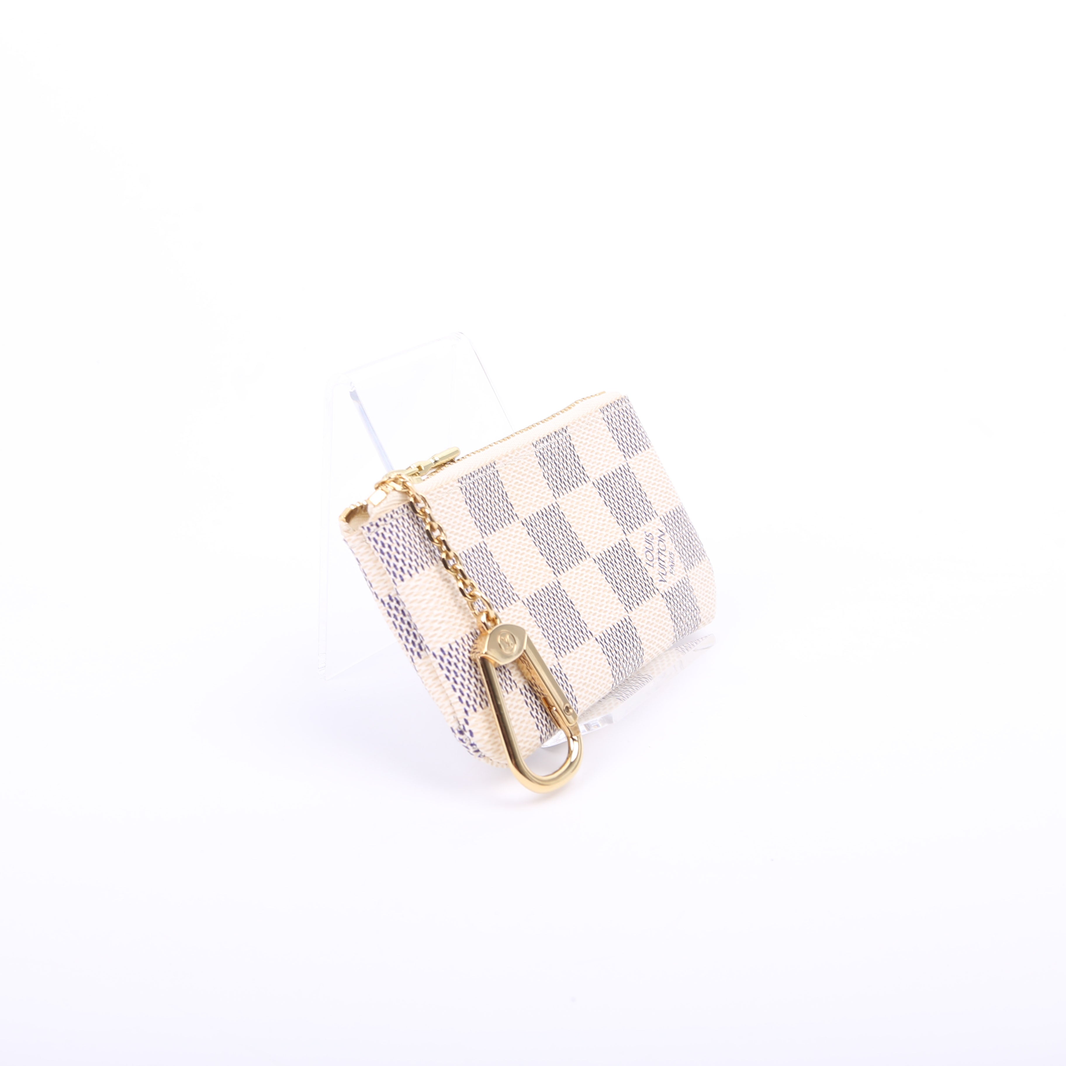 Pochette Cles Damier Azur