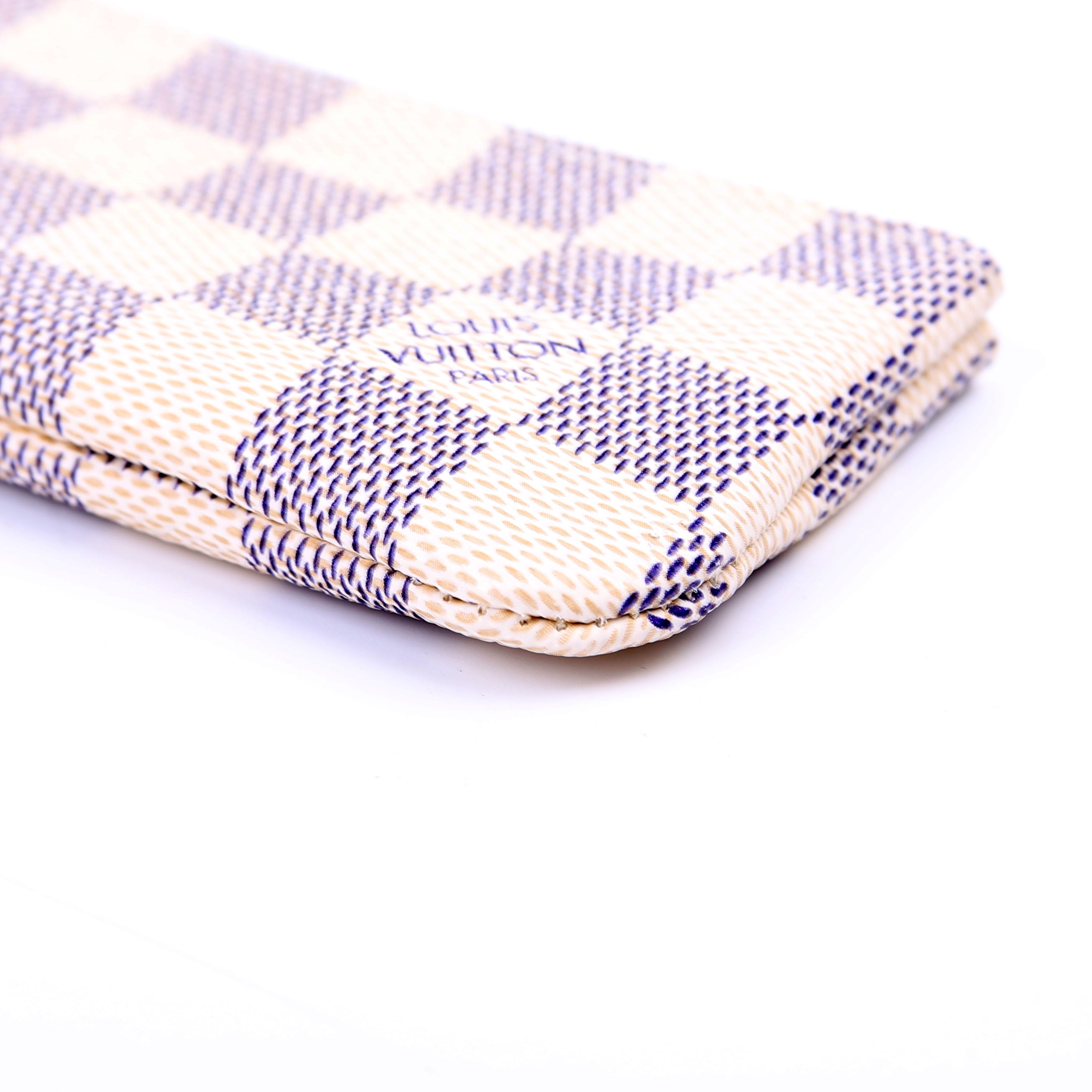 Pochette Cles Damier Azur