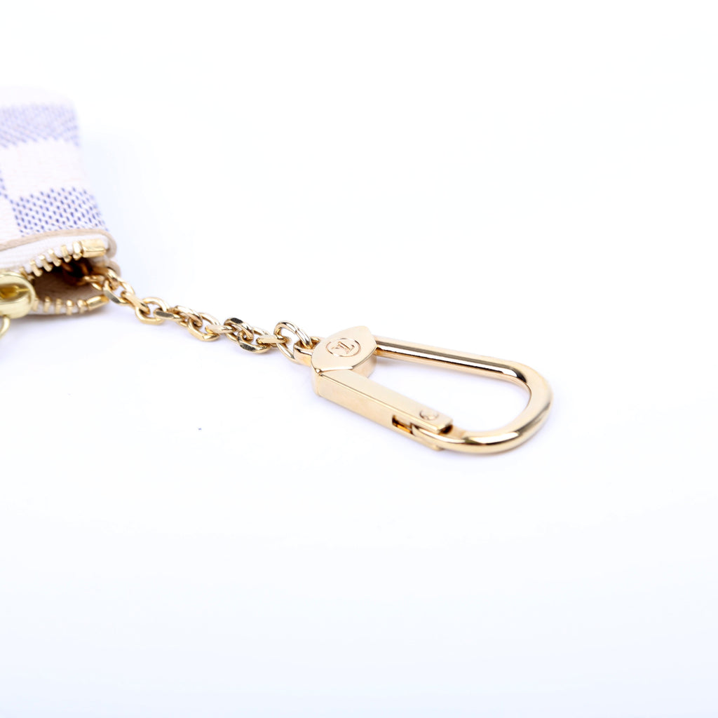 Pochette Cles Damier Azur
