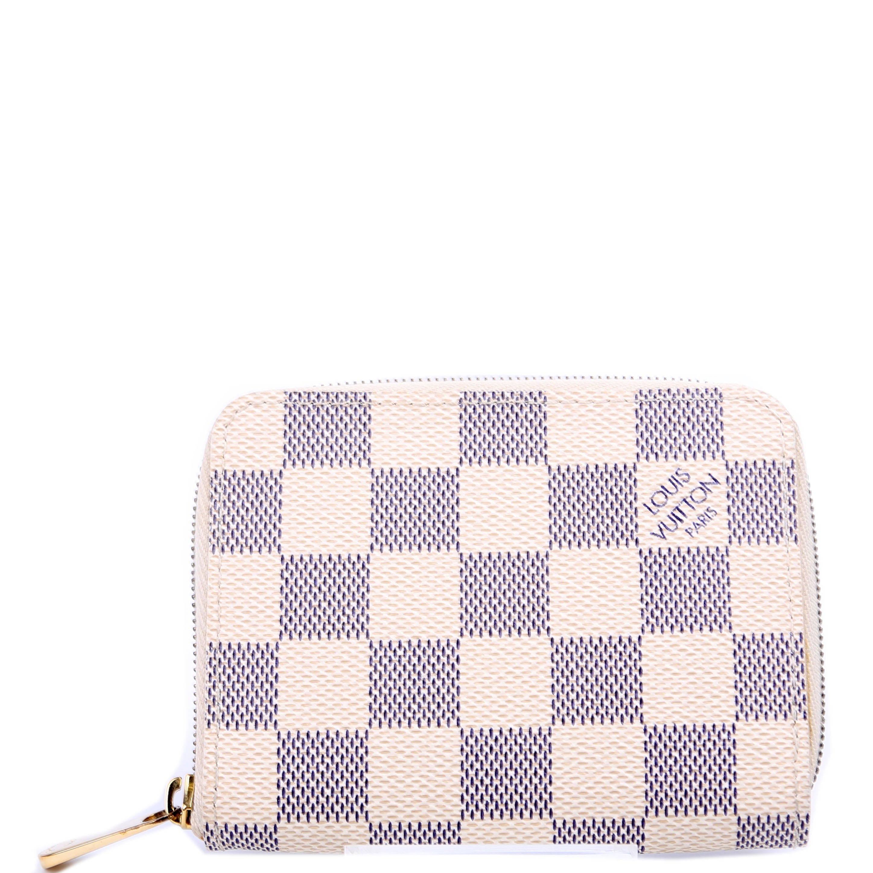 Zippy Coin Purse Damier Azur